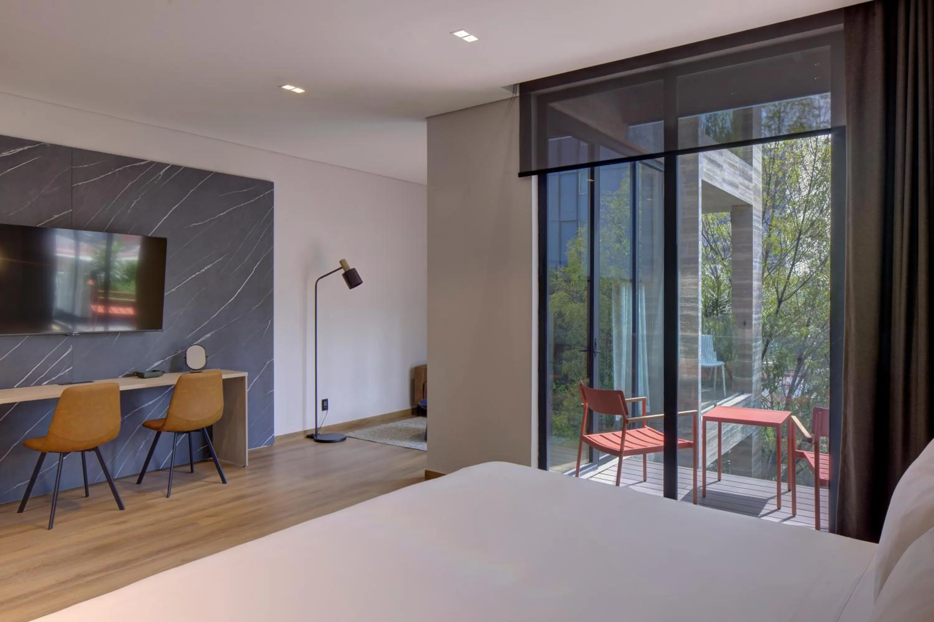 Bed in Ubicuo Hotel Boutique