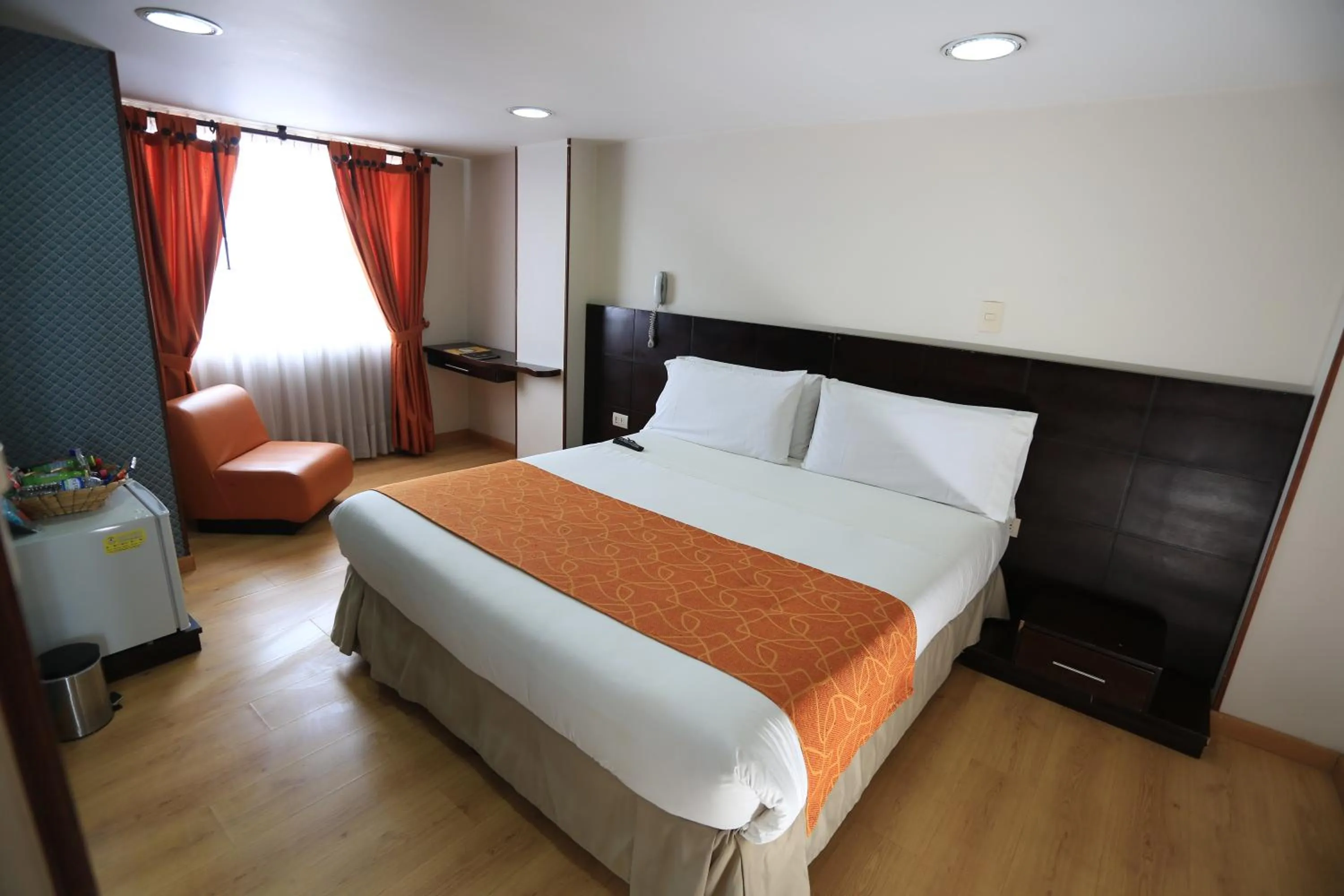 Bed in Hotel Plaza Muisca