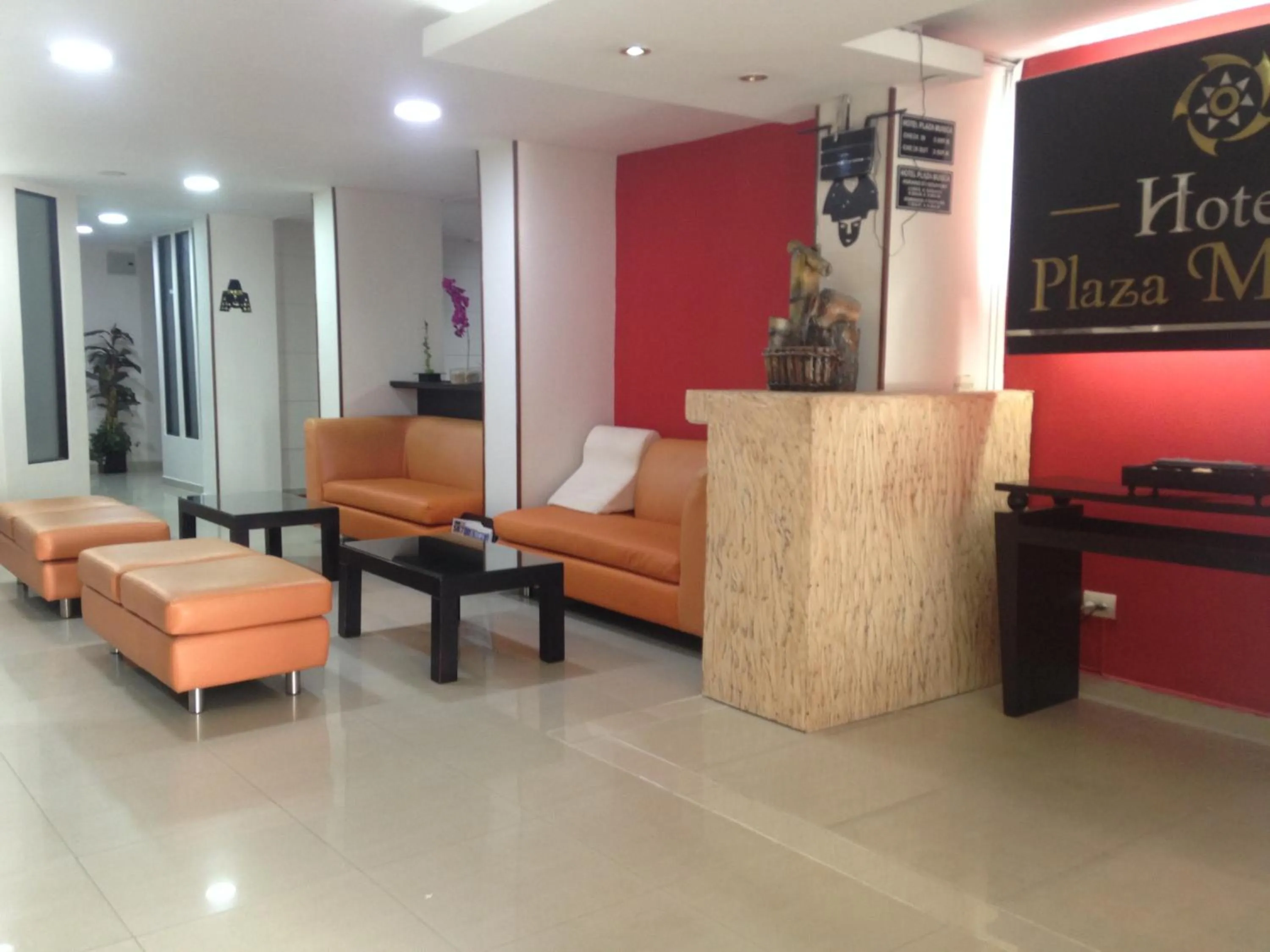 Living room in Hotel Plaza Muisca