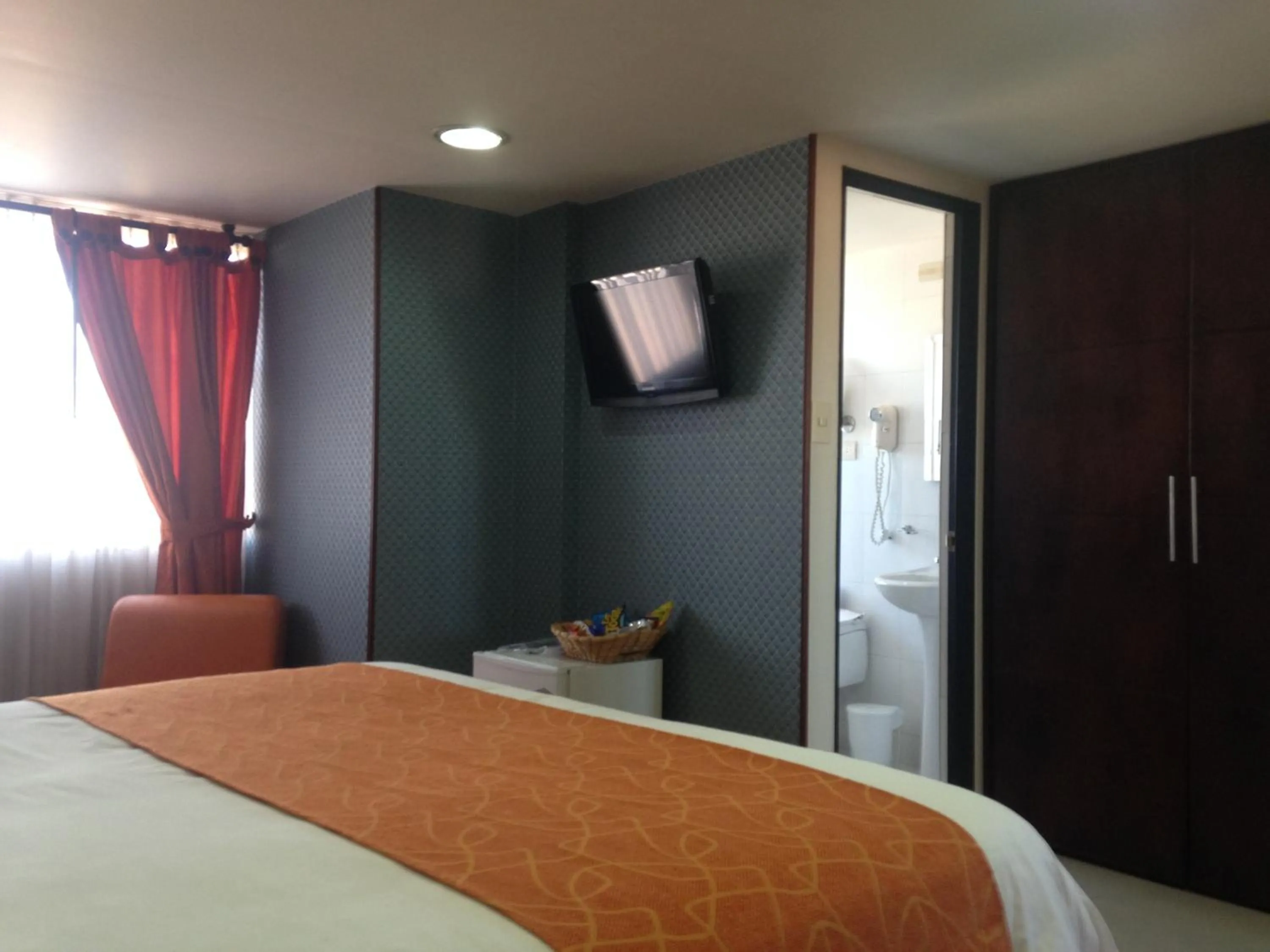 Bed in Hotel Plaza Muisca