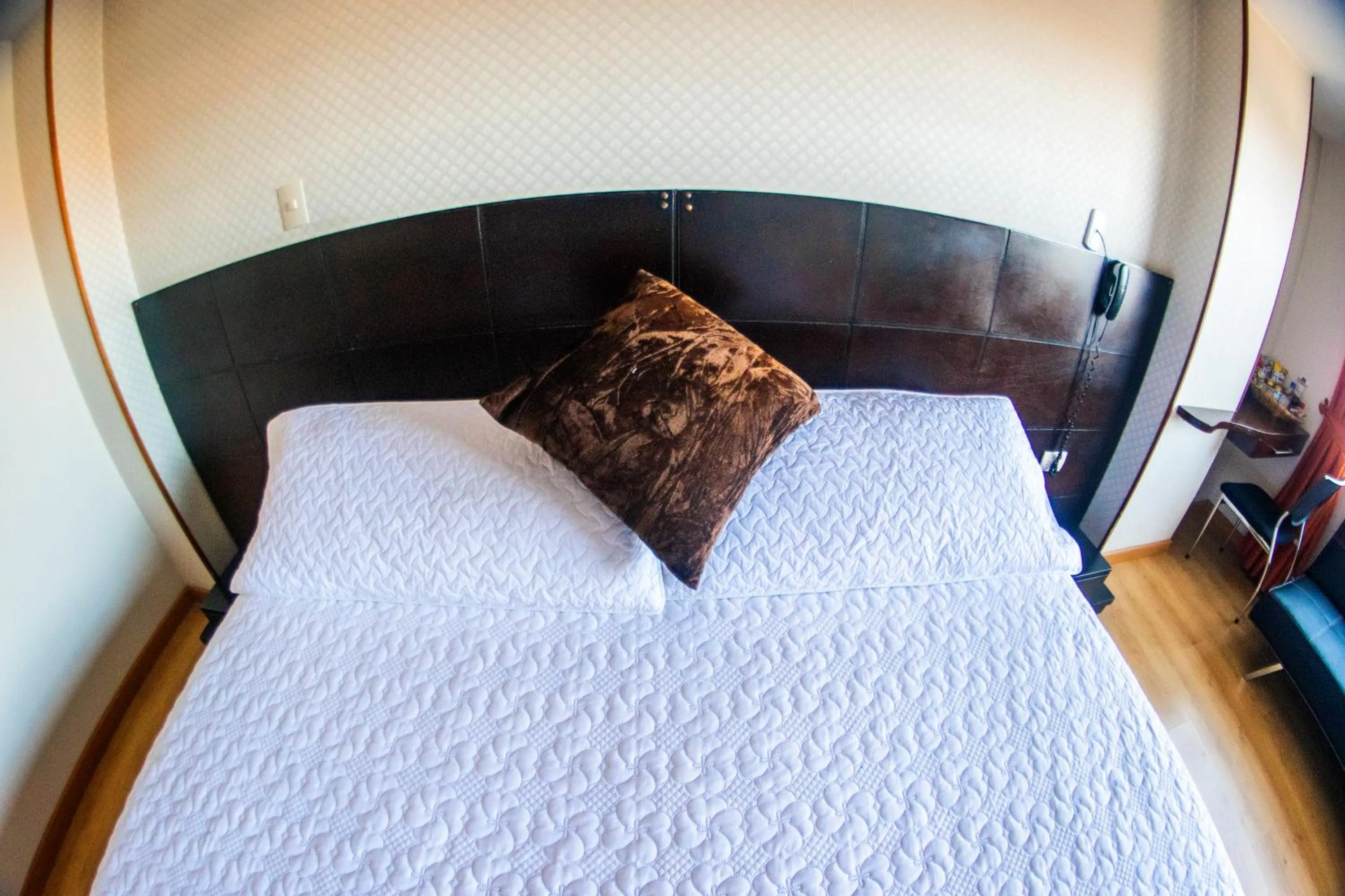 Bed in Hotel Plaza Muisca