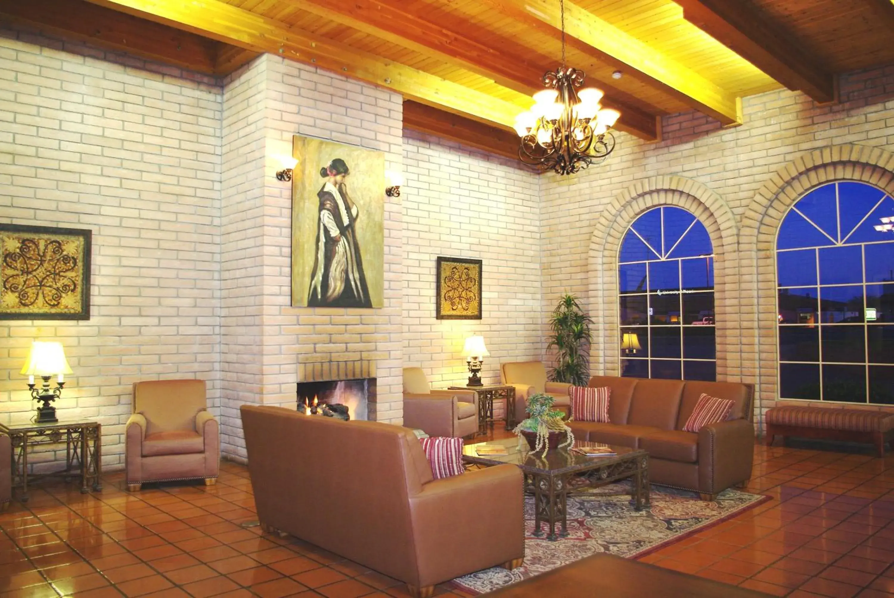 Lobby or reception in Clarion Inn Lobby or reception in Clarion Inn