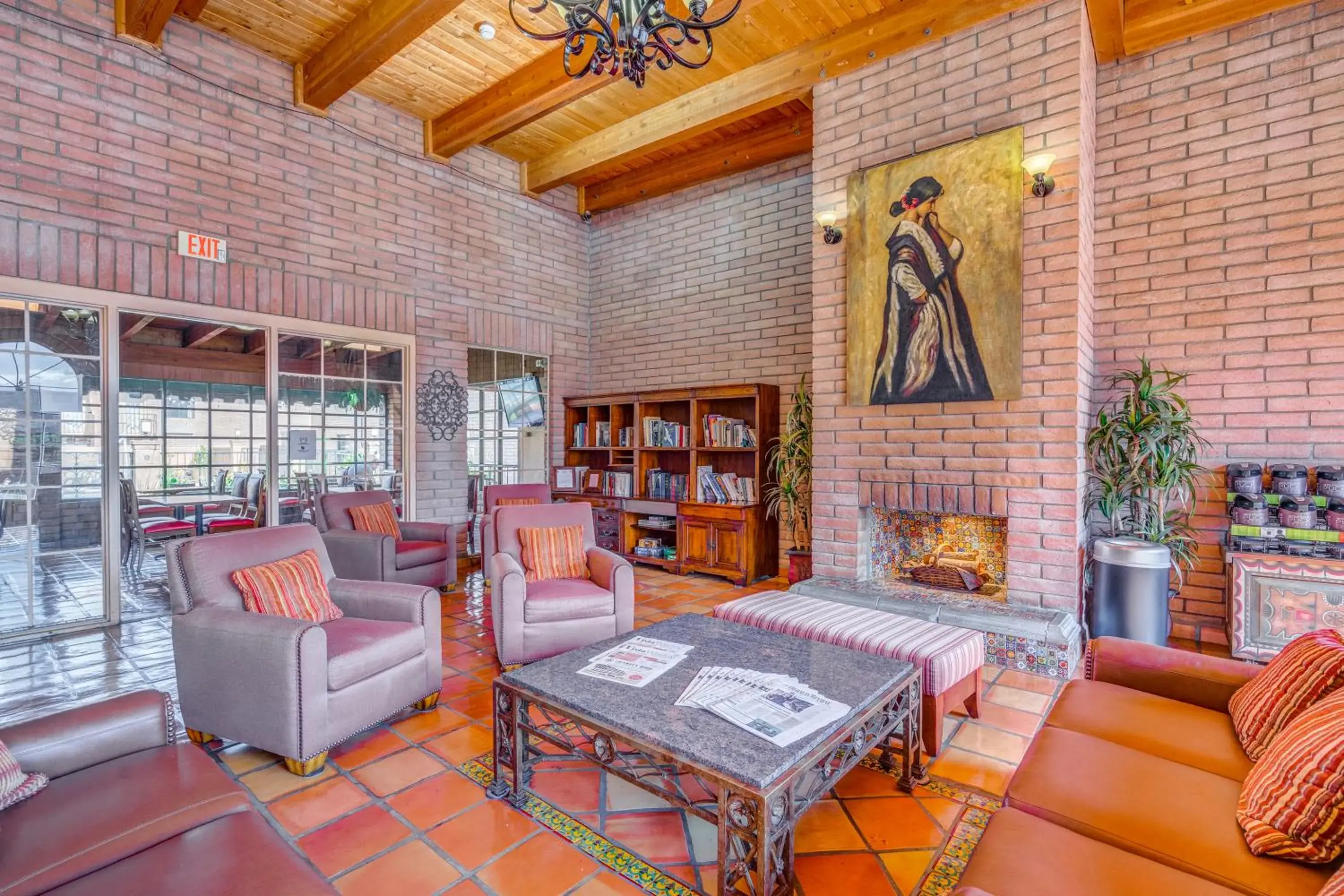 Lobby or reception in Clarion Inn Lobby or reception in Clarion Inn