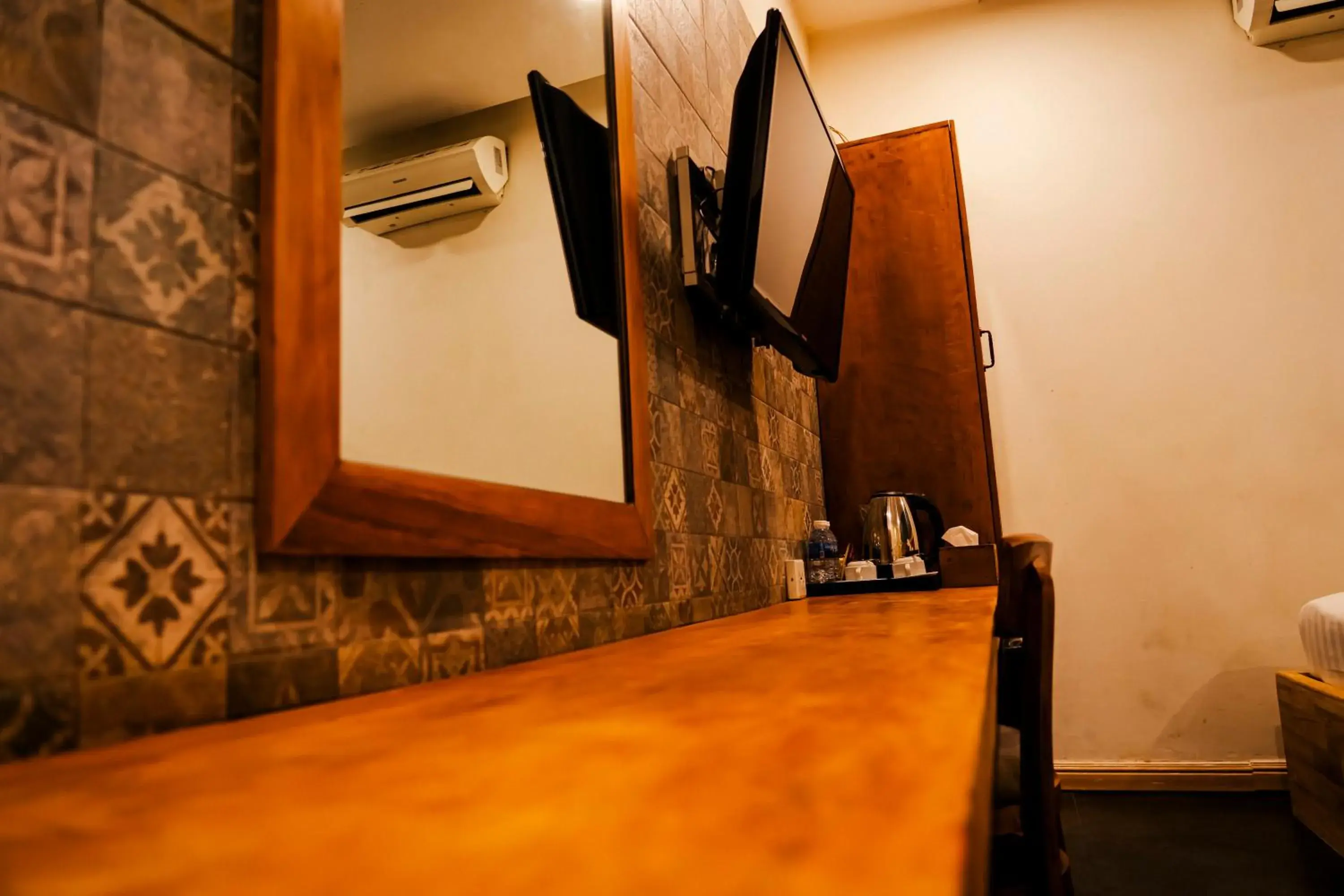 Deluxe Twin Room No Window in Monsoon Bassac Hotel Deluxe Twin Room No Window in Monsoon Bassac Hotel