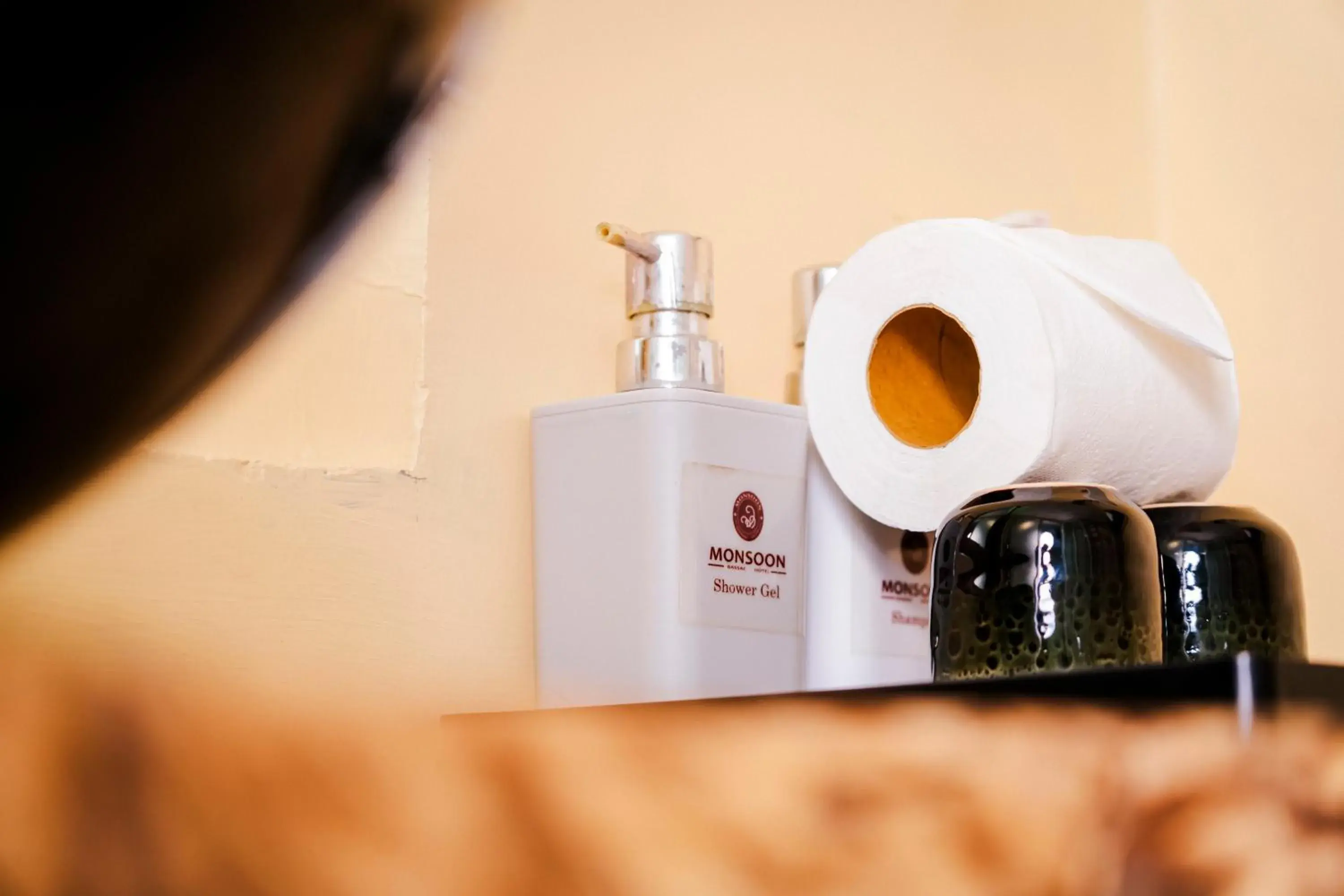 Bathroom in Monsoon Bassac Hotel Bathroom in Monsoon Bassac Hotel