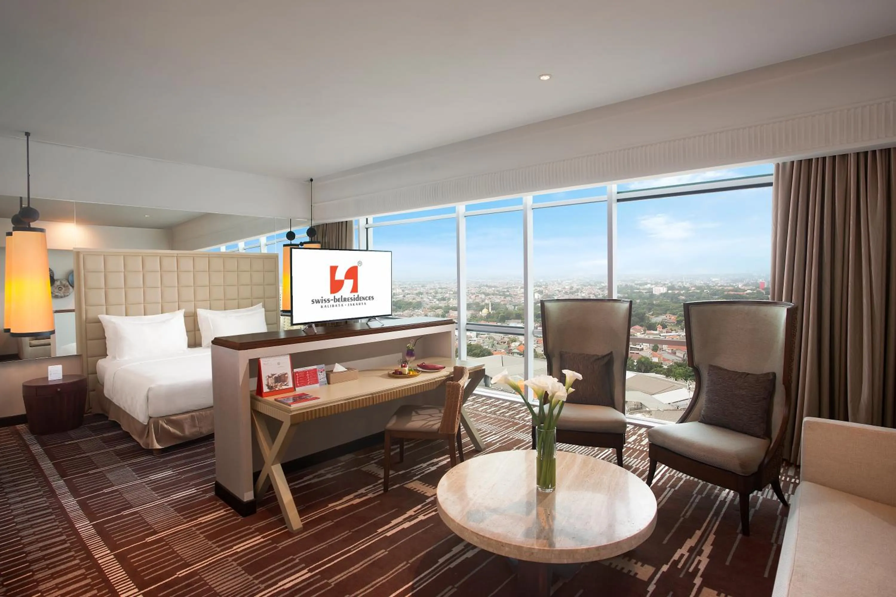 Communal lounge/ TV room in Swiss-Belresidences Kalibata