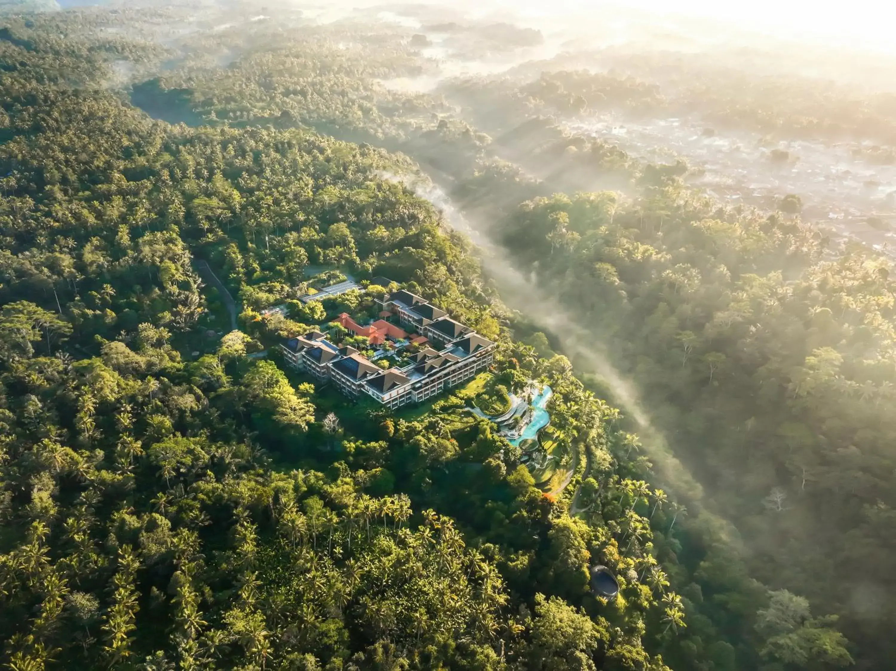 Mountain view in Padma Resort Ubud Mountain view in Padma Resort Ubud