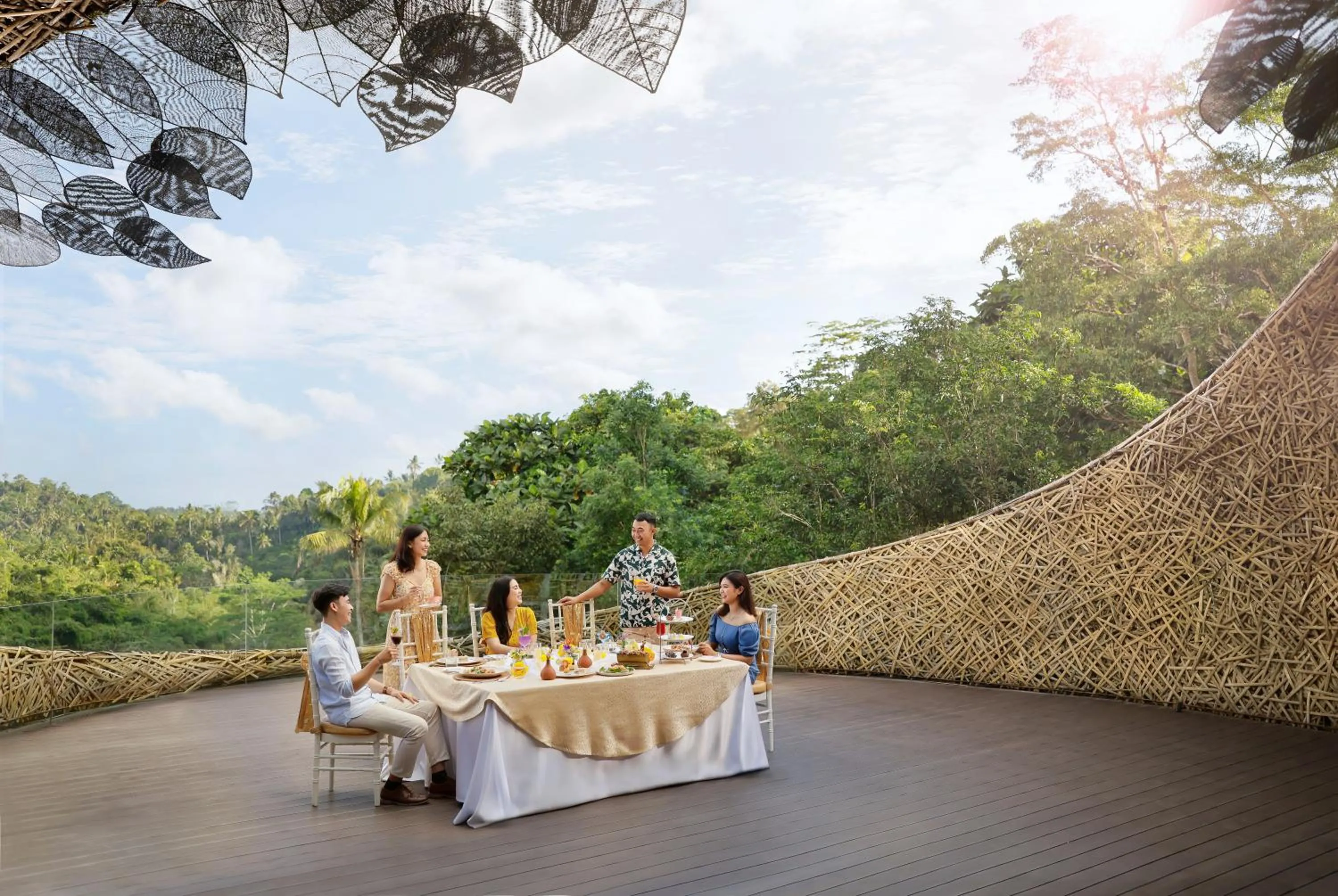 People in Padma Resort Ubud