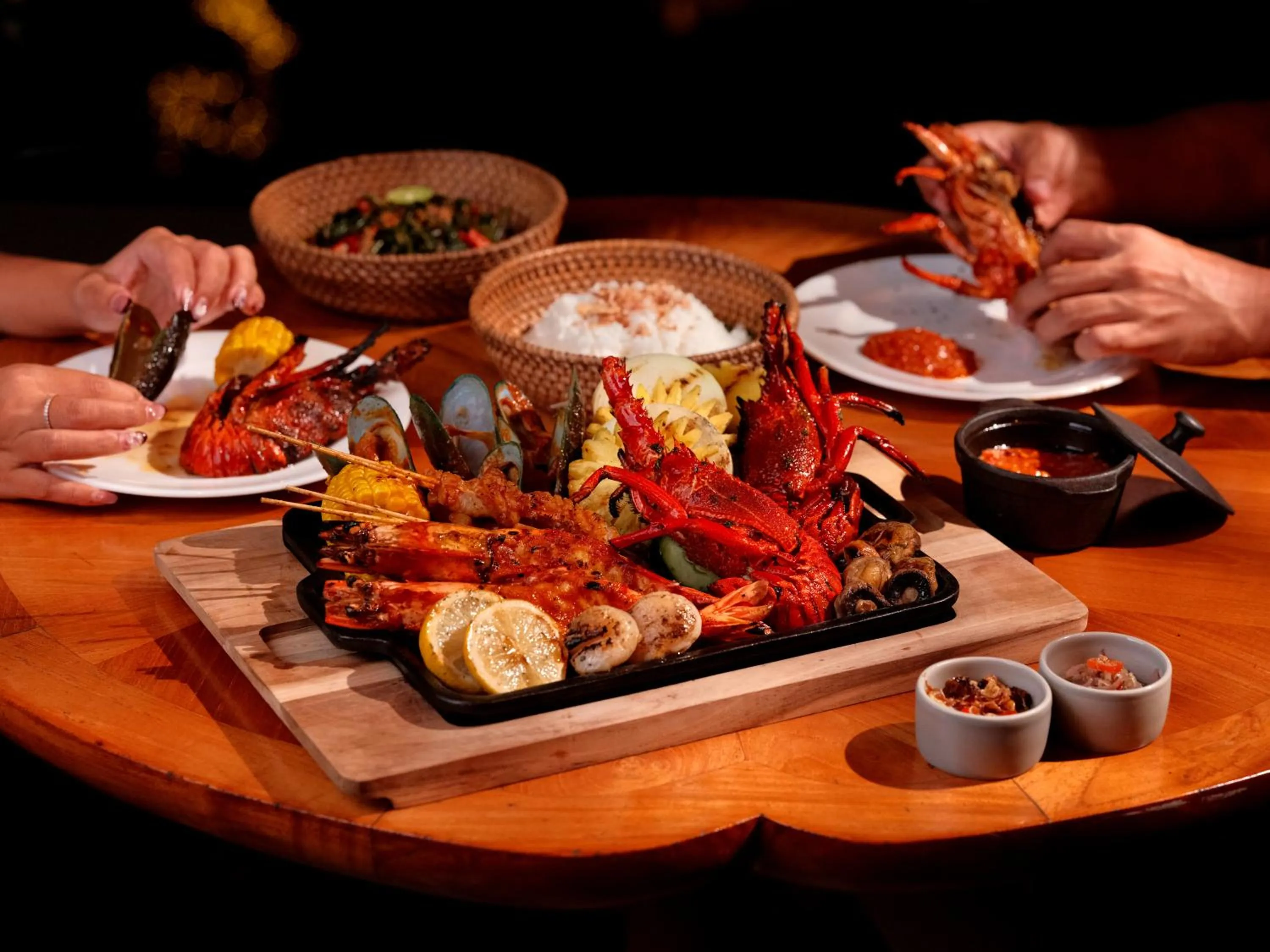 Food in Padma Resort Ubud