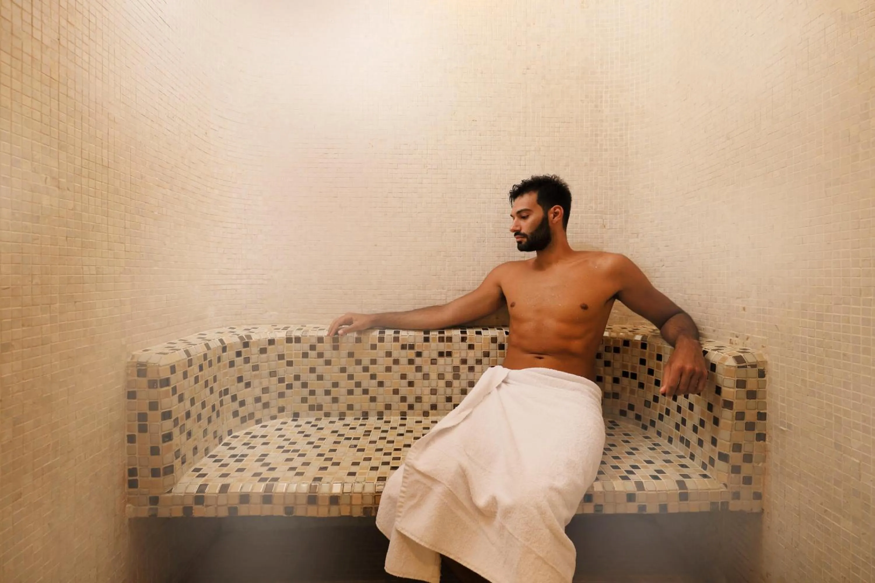 Steam room in Padma Resort Ubud