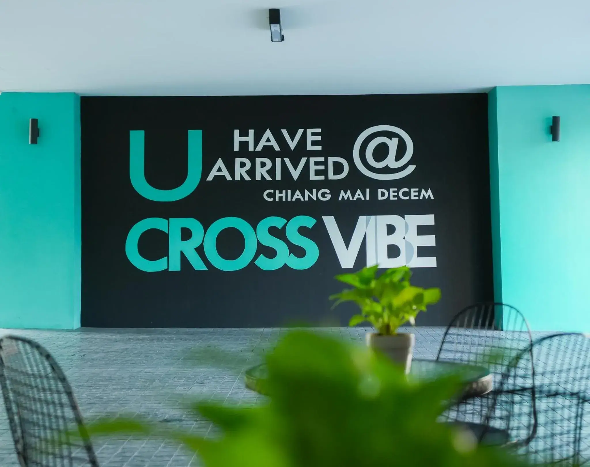 Lobby or reception in Cross Vibe Chiang Mai Decem Nimman Hotel Lobby or reception in Cross Vibe Chiang Mai Decem Nimman Hotel