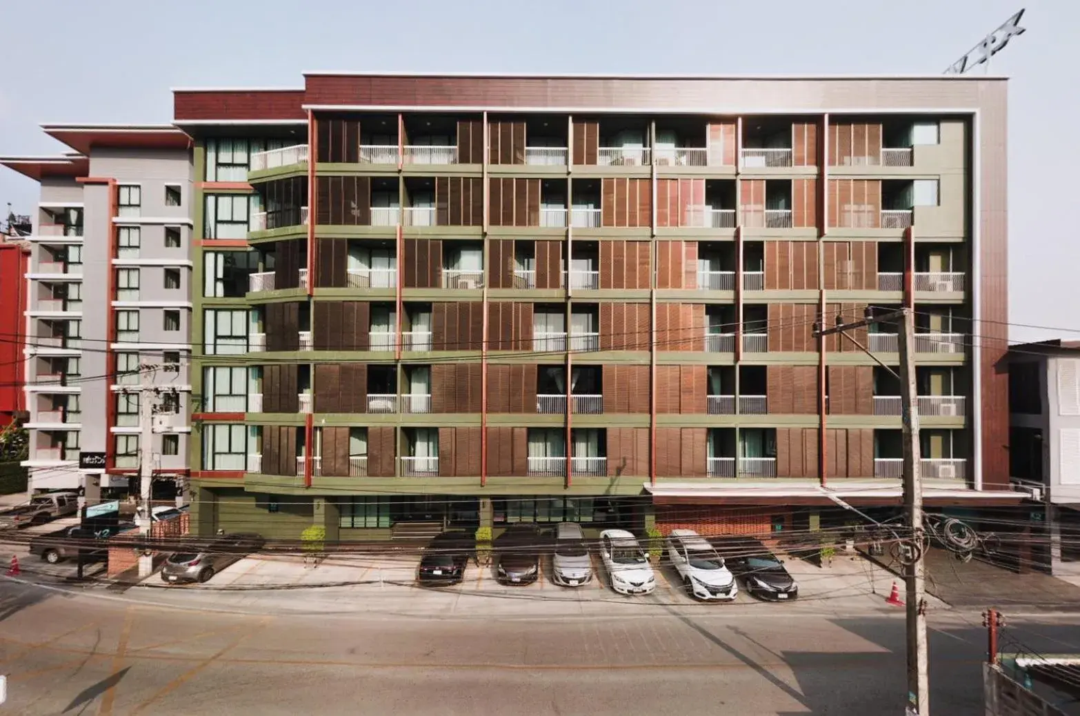 Property building in Cross Vibe Chiang Mai Decem Nimman Hotel Property building in Cross Vibe Chiang Mai Decem Nimman Hotel