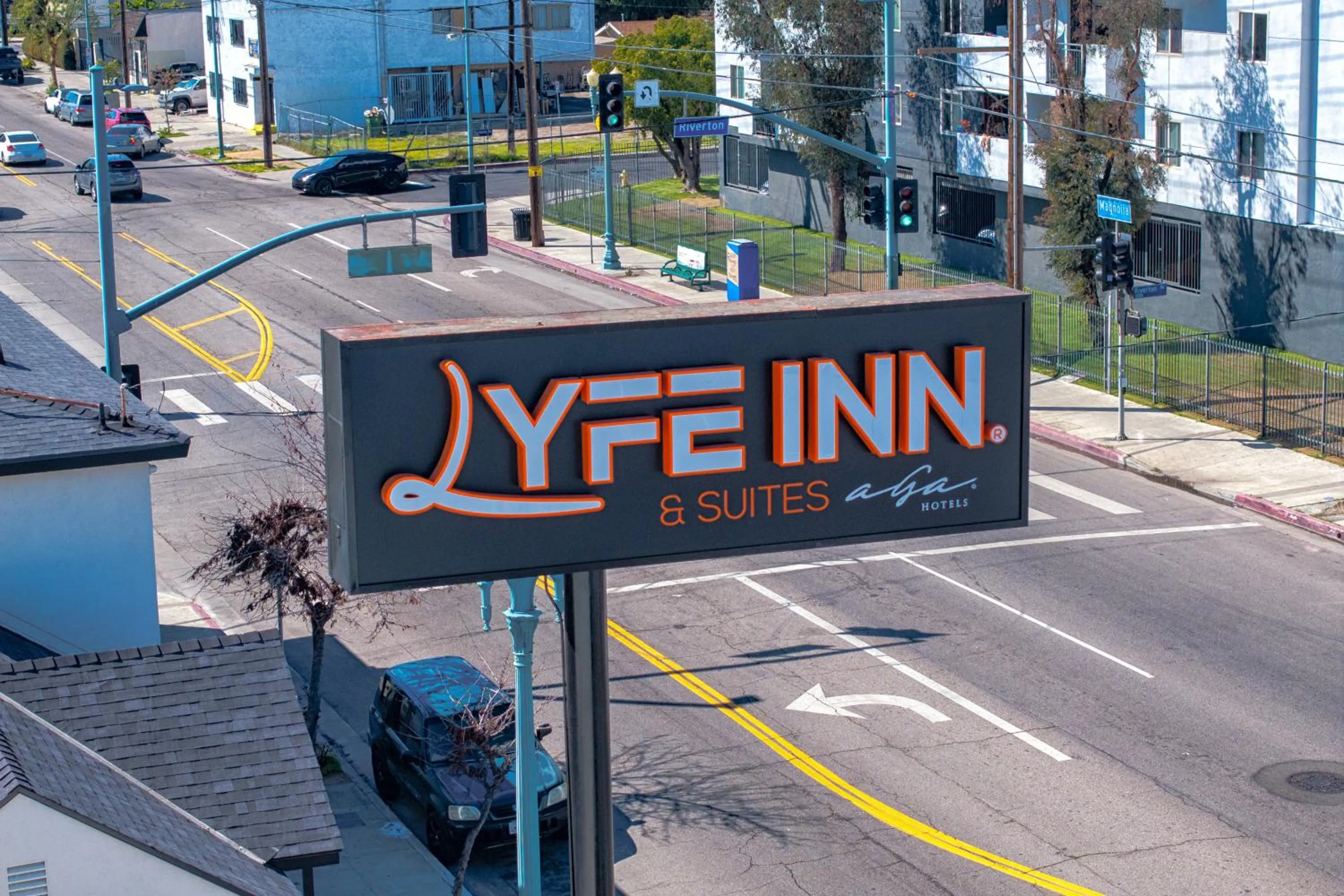 Parking in LYFE INN & SUITES by AGA- North Hollywood Near Universal Studios