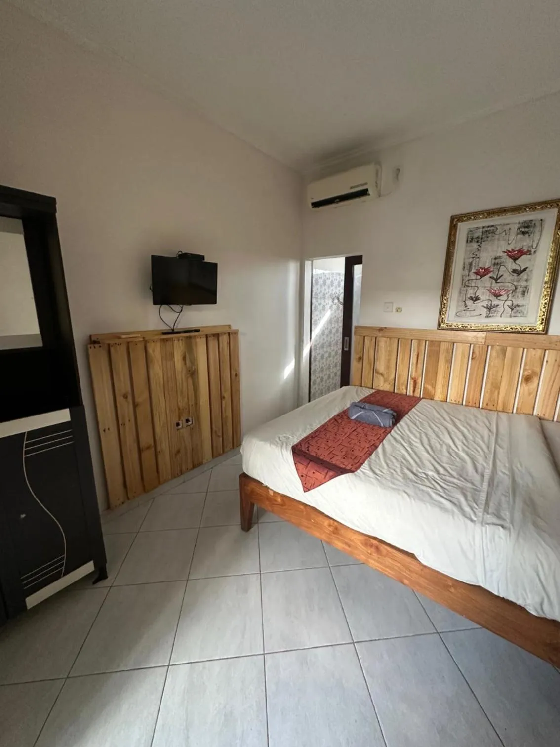 Bed in Sari Buana Bed & Breakfast