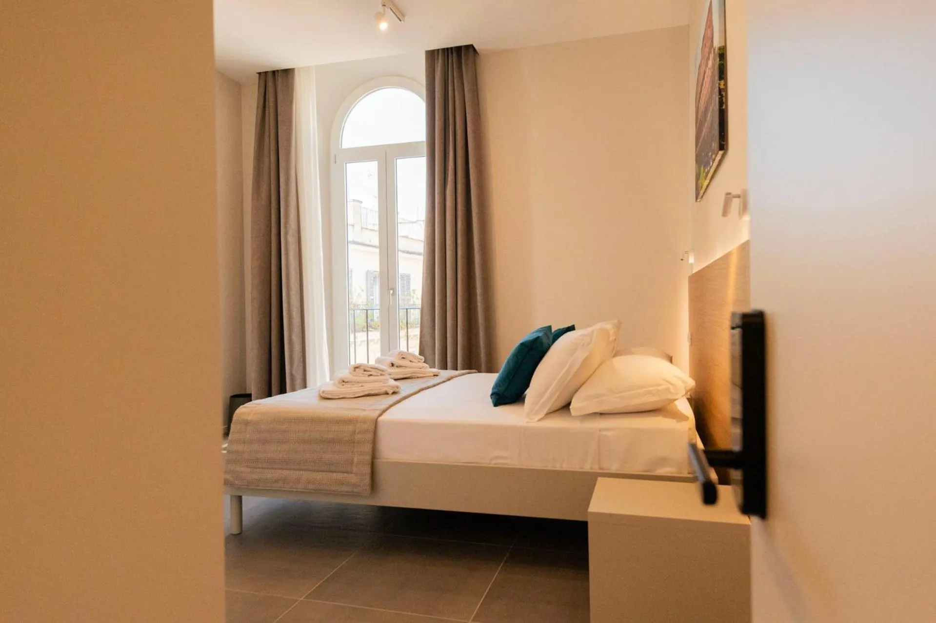 Bed in imperium suite trevi