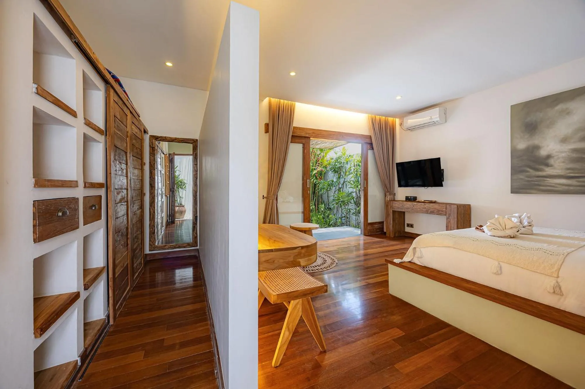 Photo of the whole room, Bed in Villa Sebelah by Optimum Bali Villas