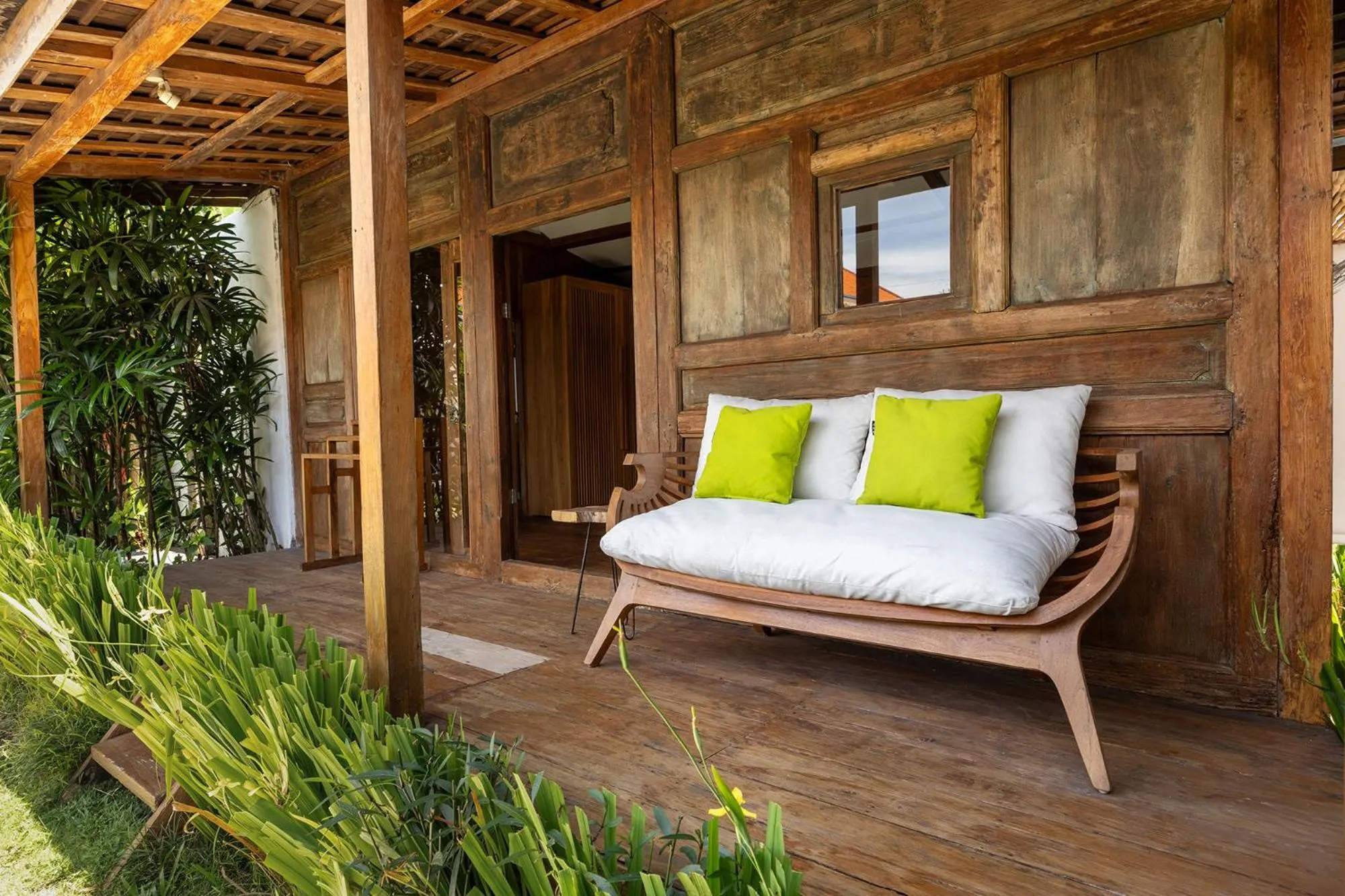 Seating area in Villa Sebelah by Optimum Bali Villas