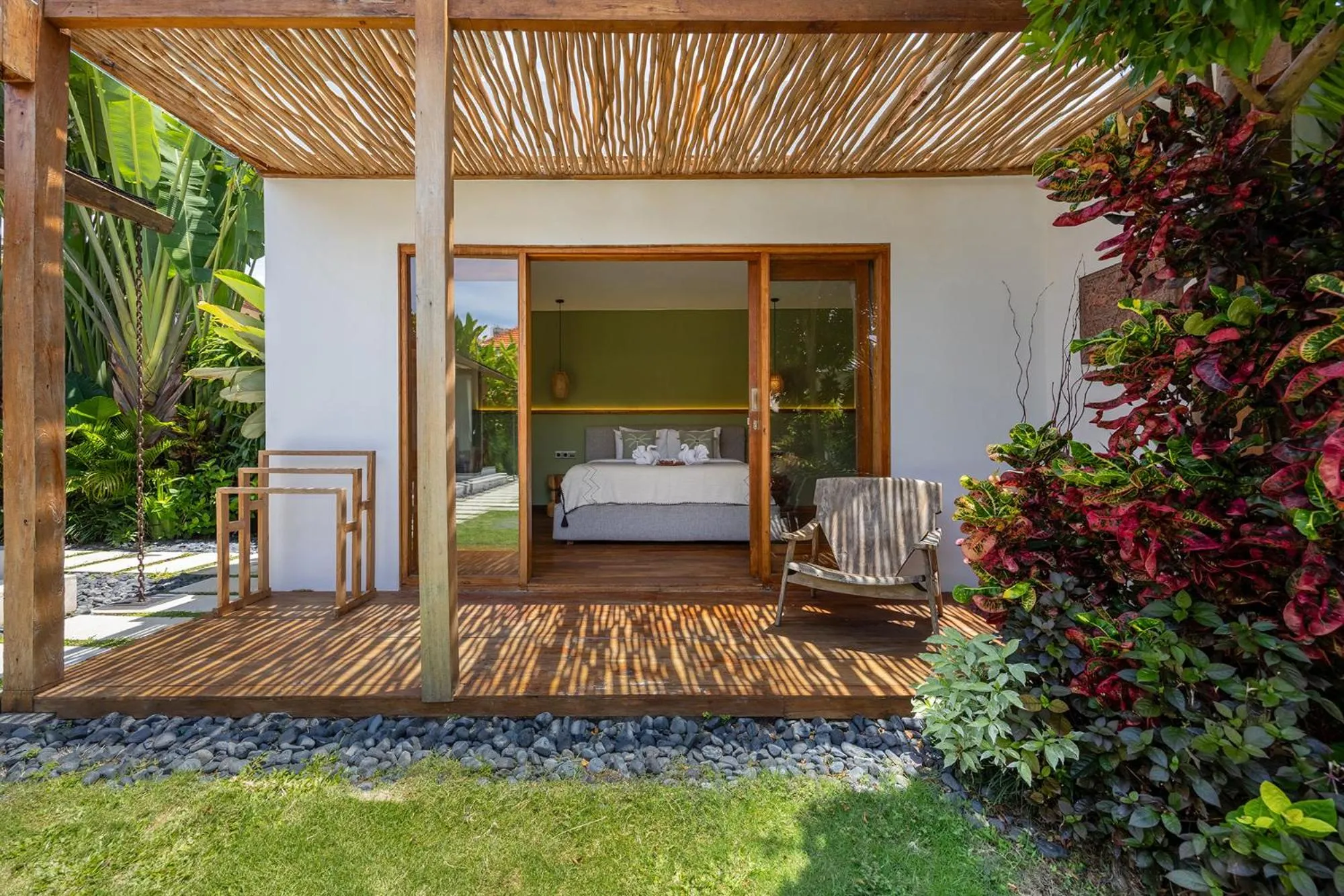 Bedroom in Villa Sebelah by Optimum Bali Villas