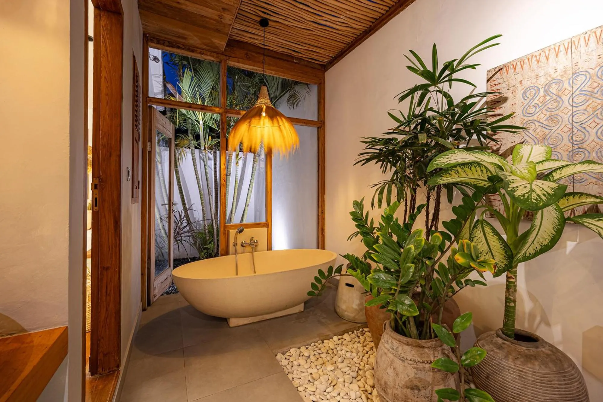 Bath in Villa Sebelah by Optimum Bali Villas