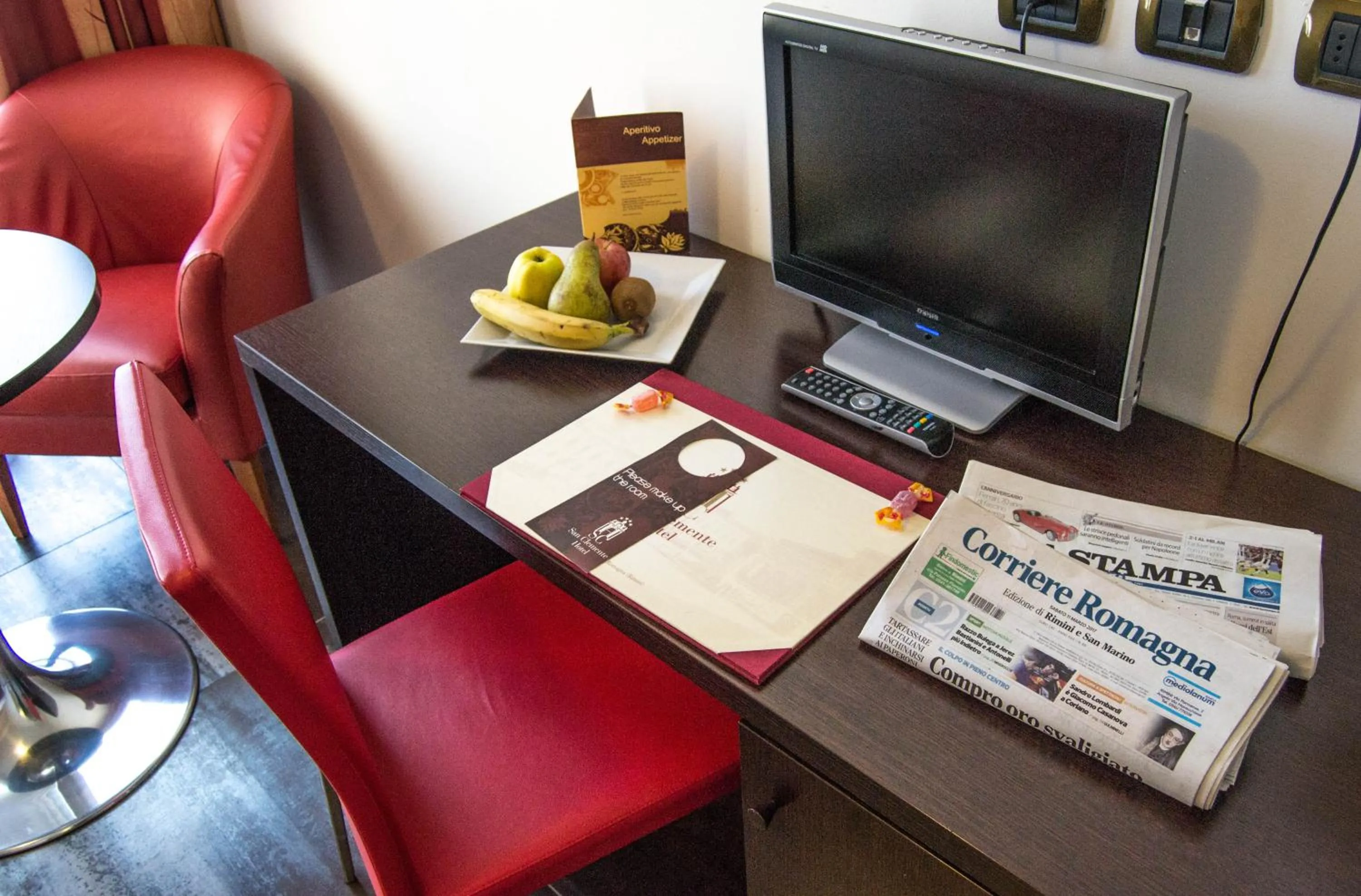 Bedroom in Hotel San Clemente