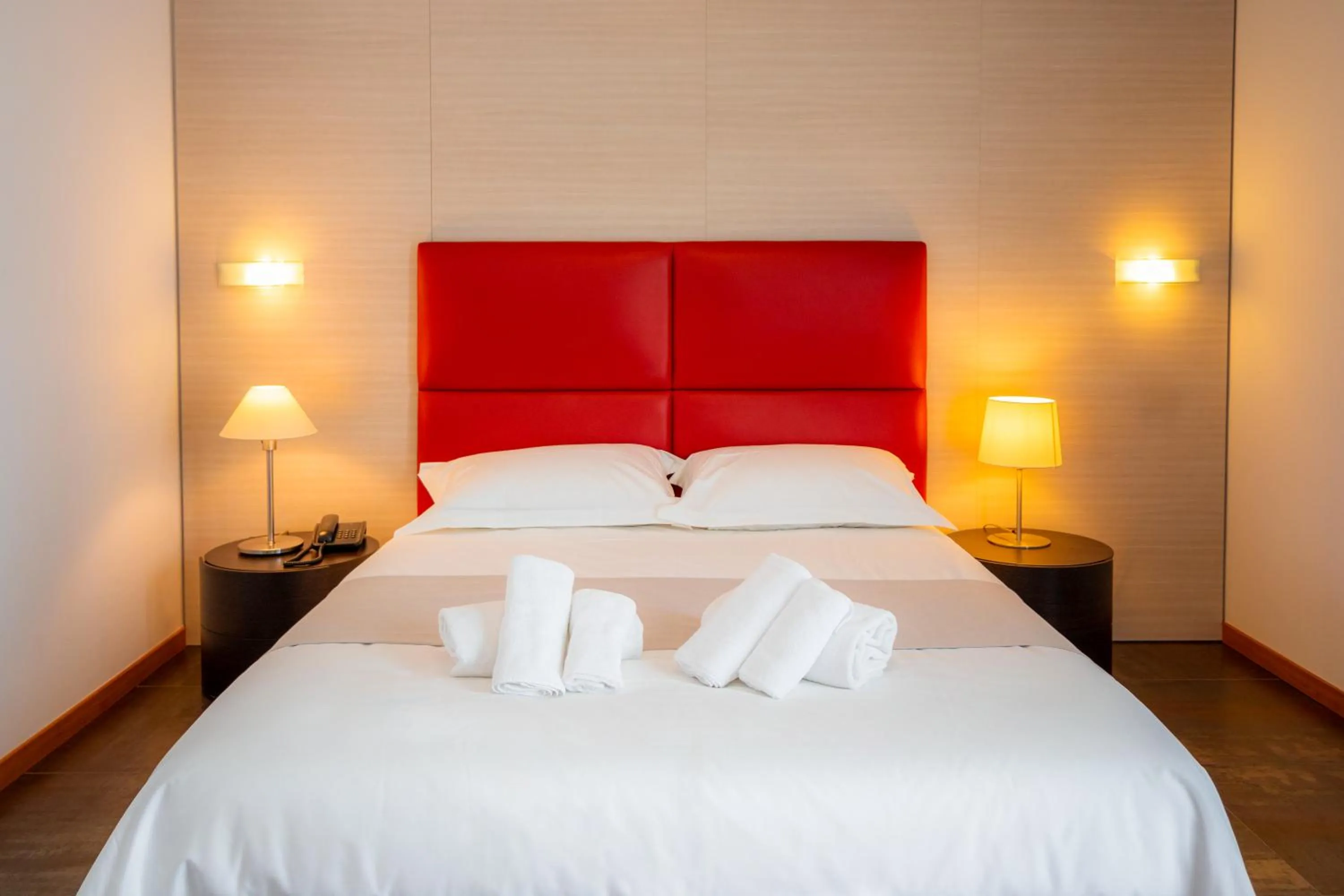 Bed in Hotel San Clemente