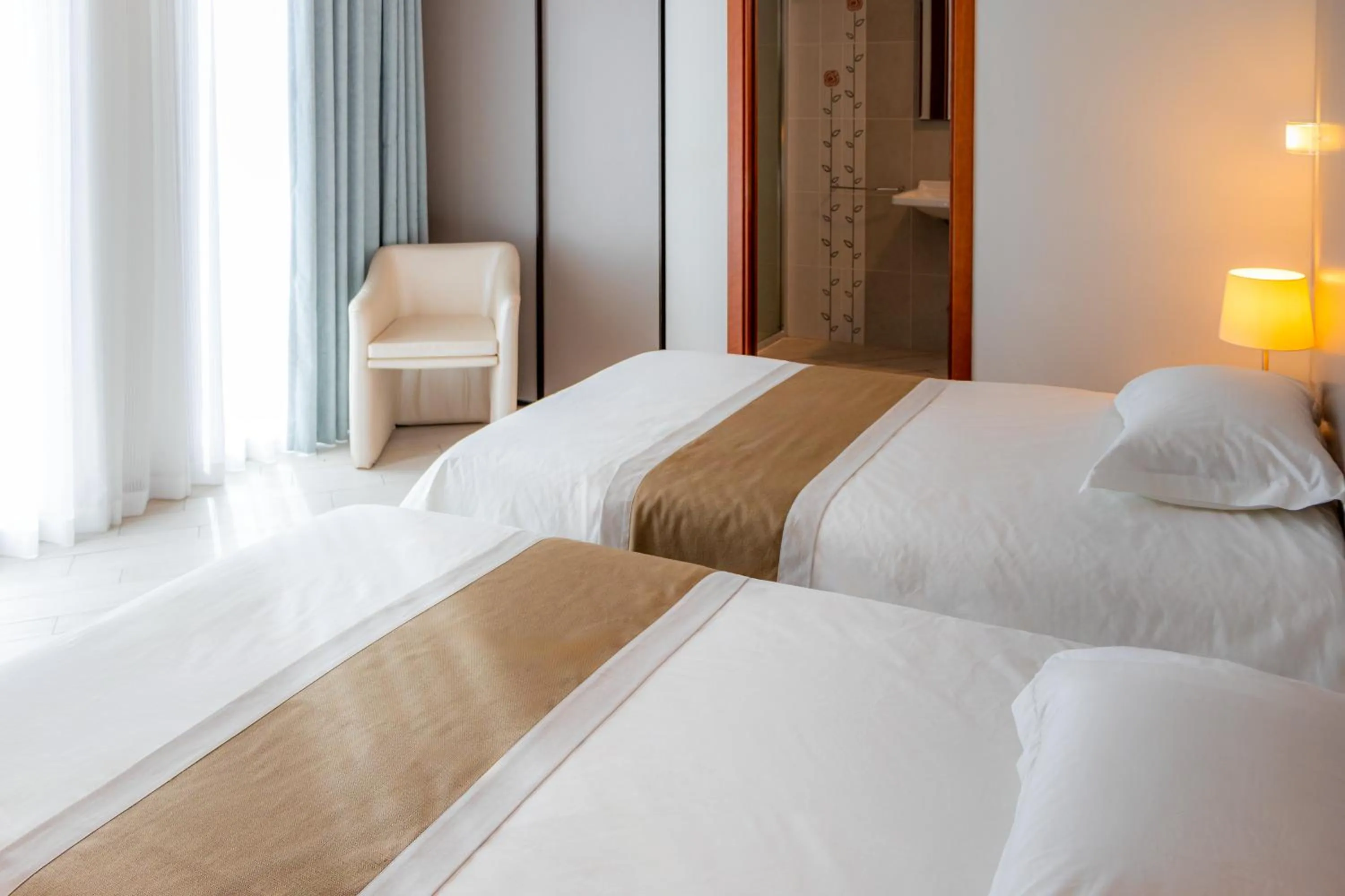 Bed in Hotel San Clemente