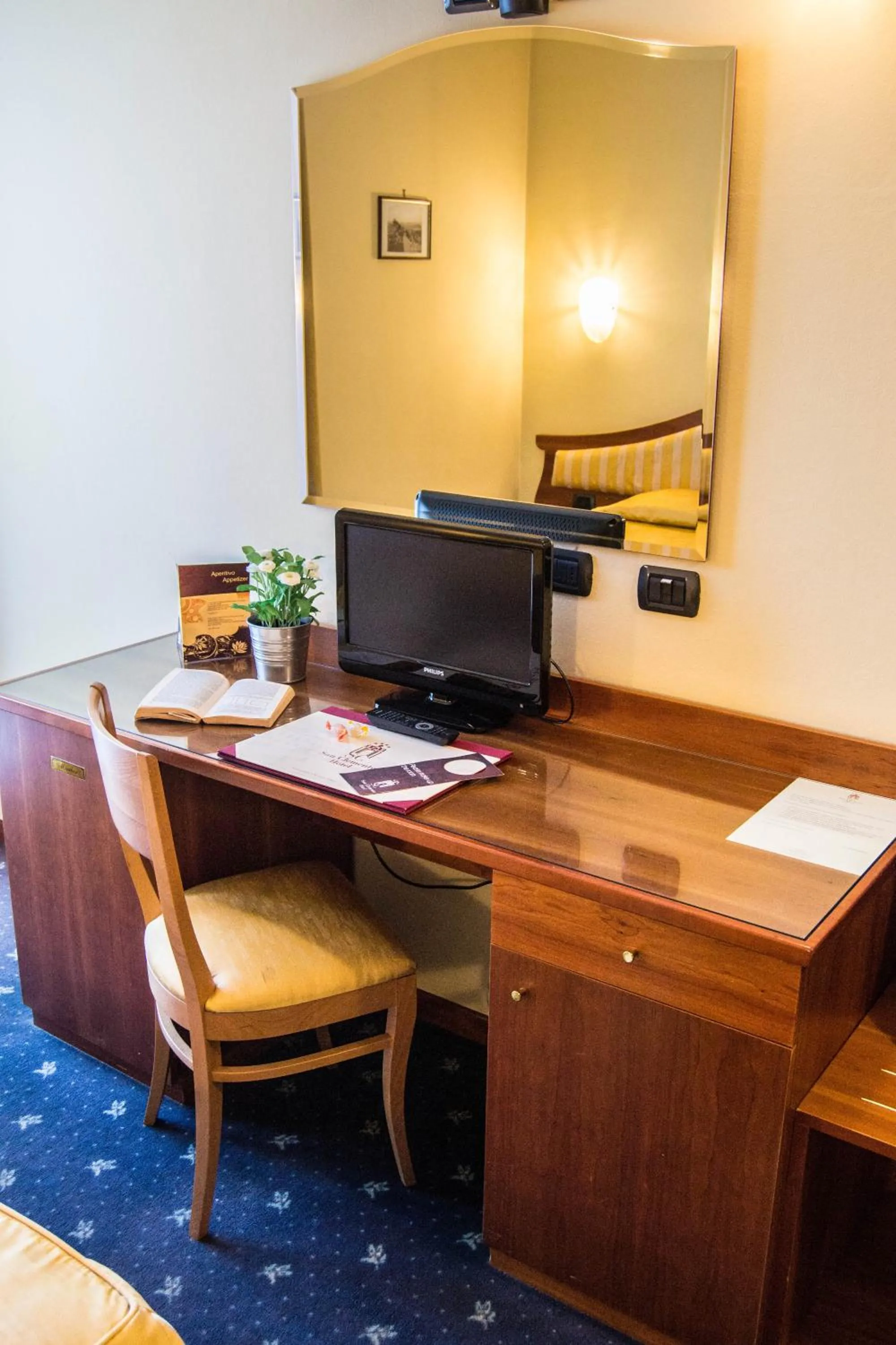 Decorative detail in Hotel San Clemente