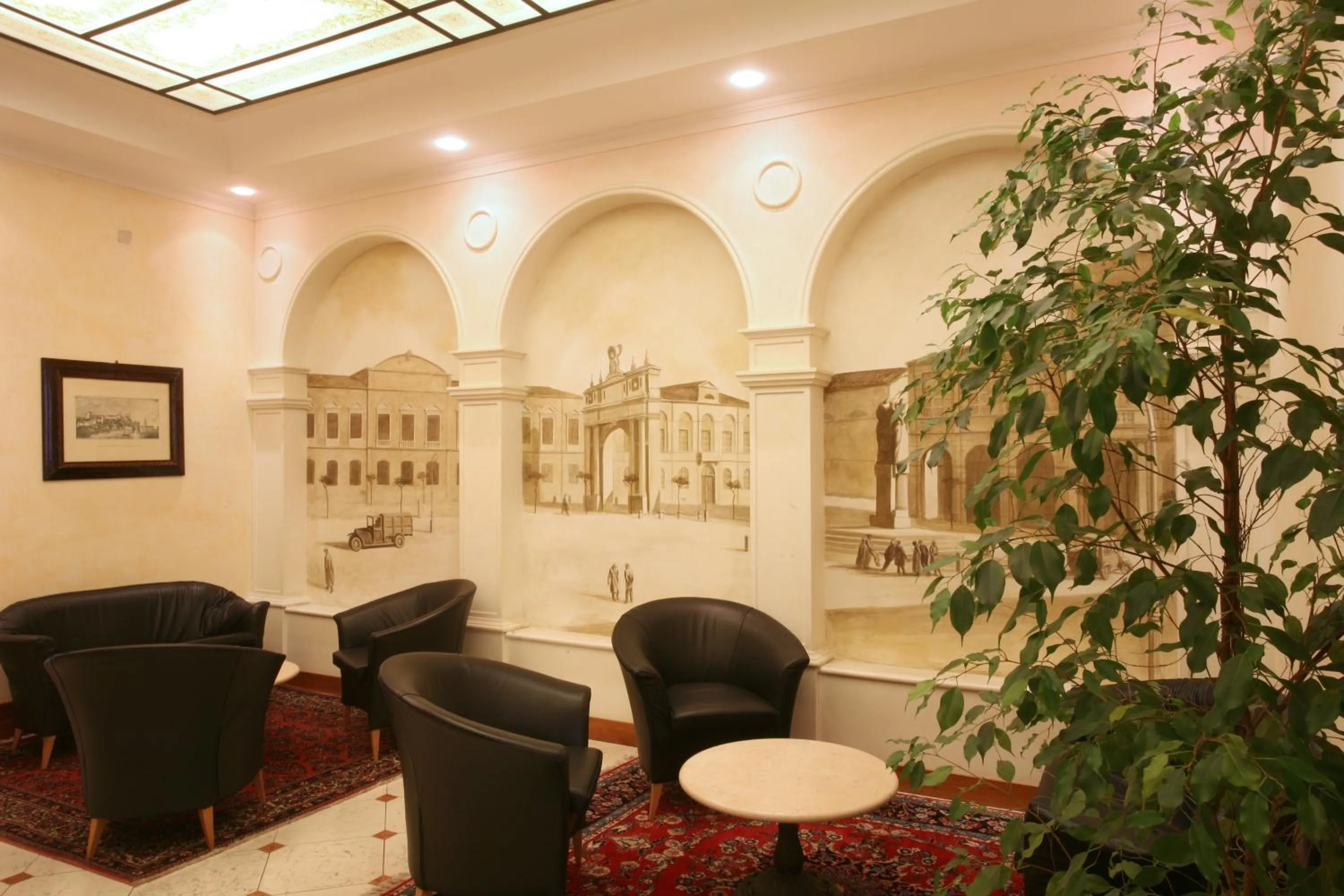 Decorative detail in Hotel San Clemente