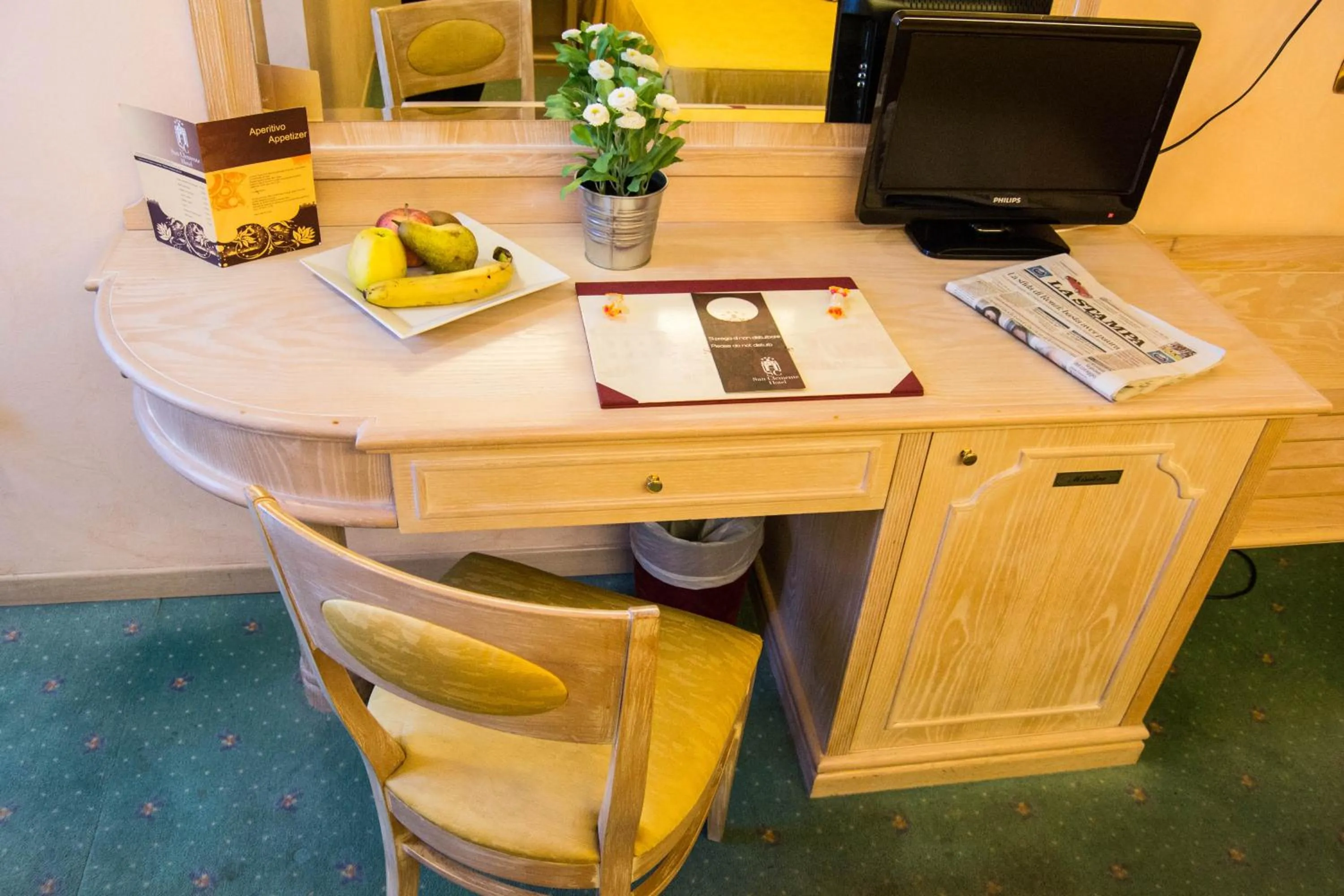 Bedroom in Hotel San Clemente