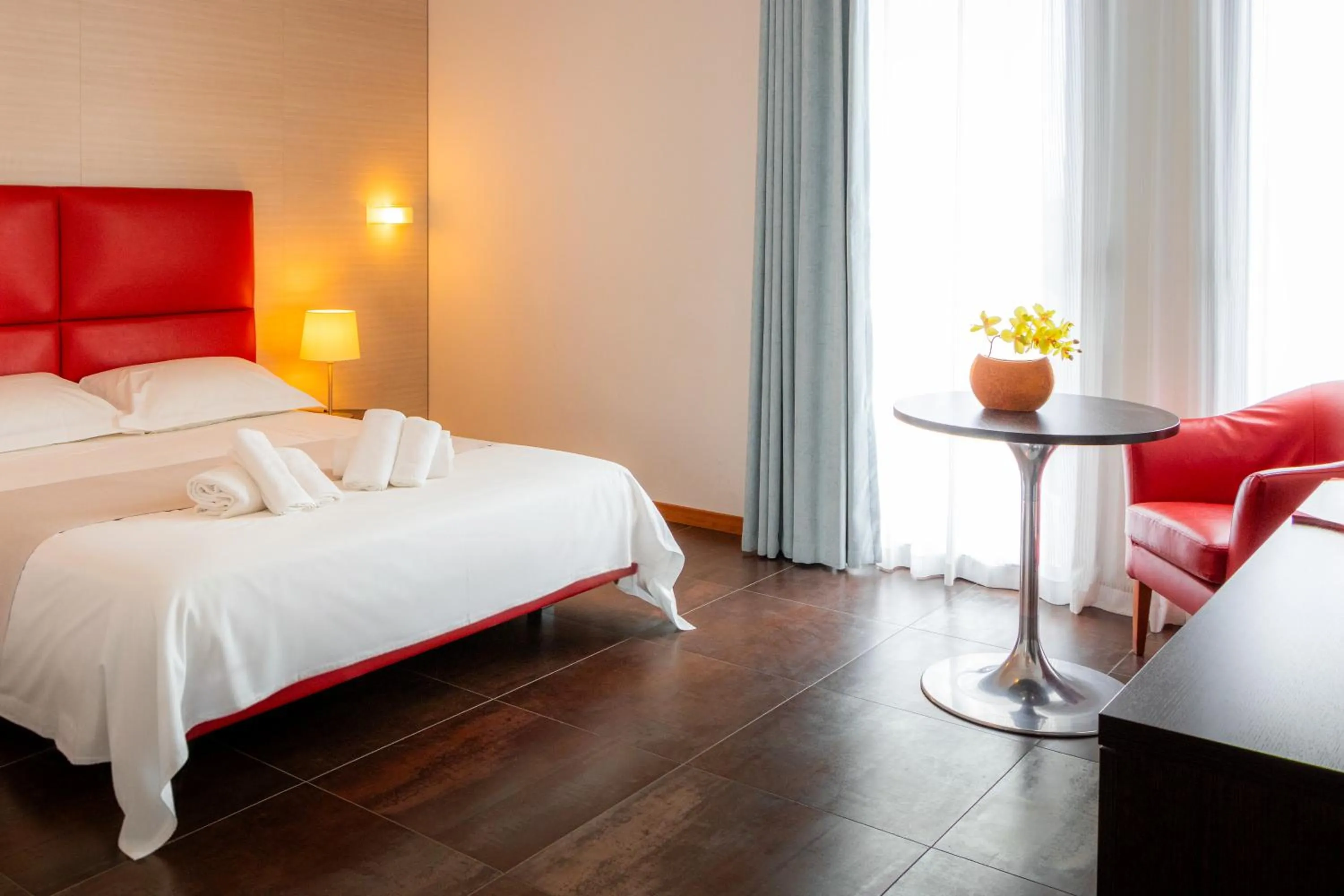 Bed in Hotel San Clemente