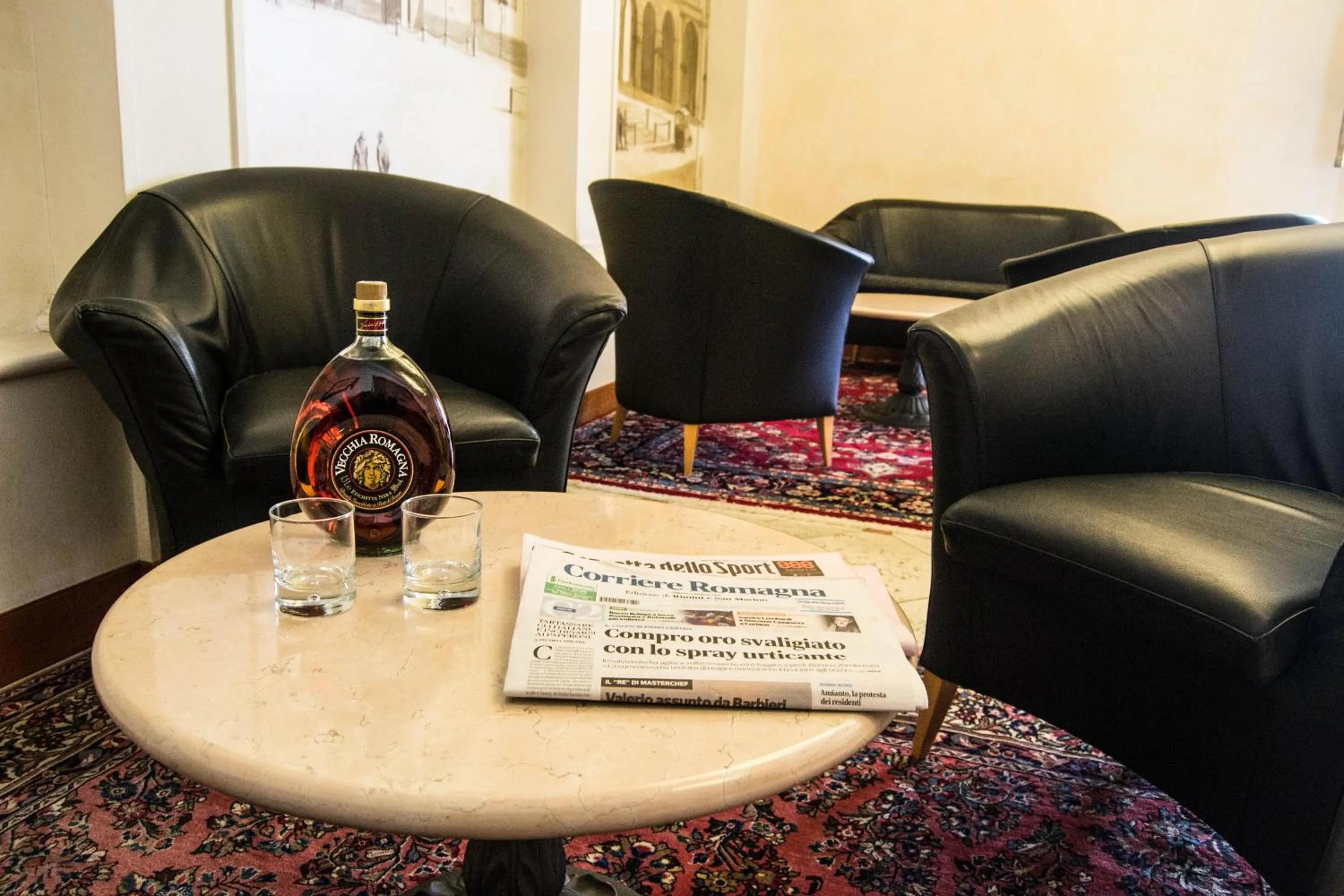 Lobby or reception in Hotel San Clemente