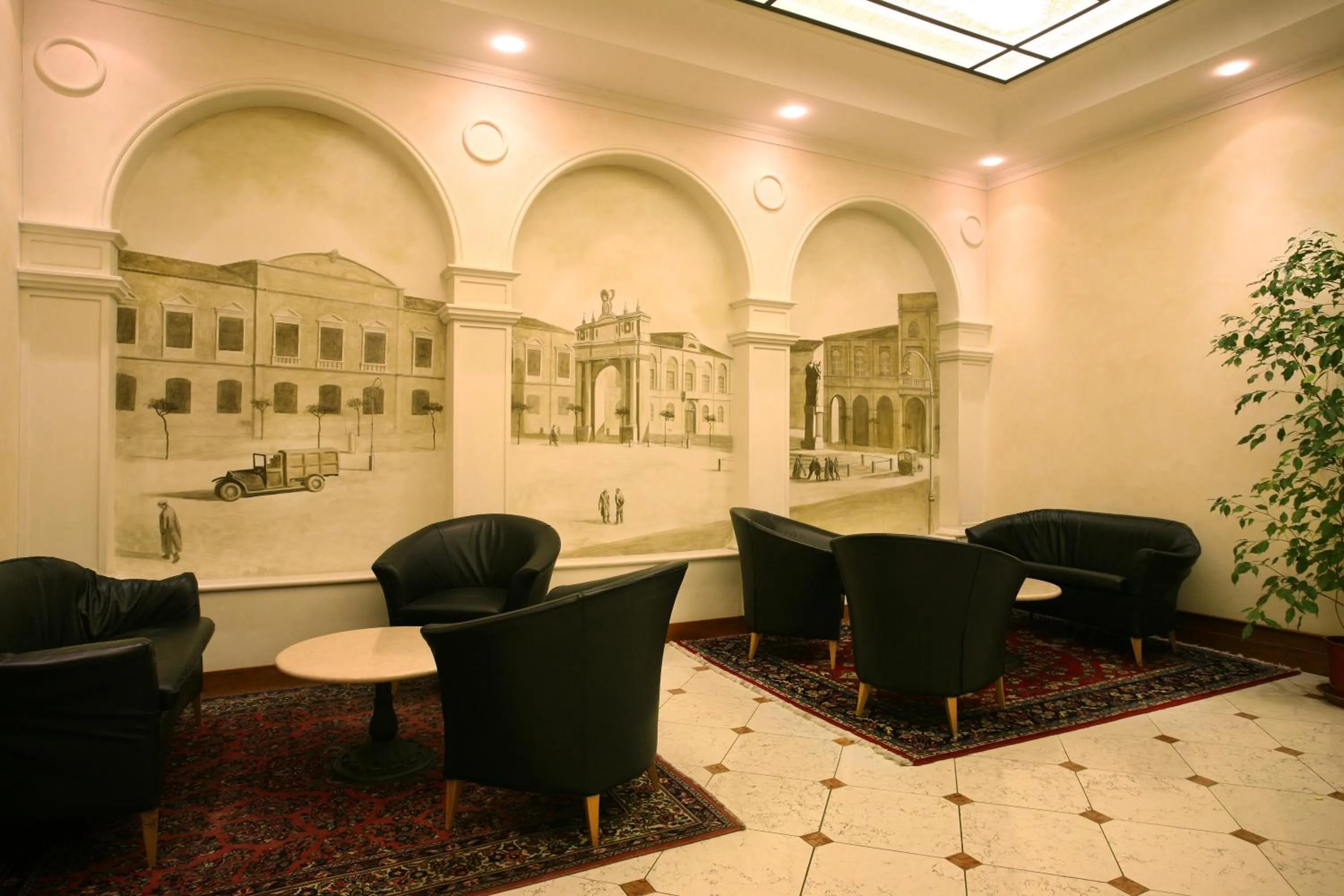 Decorative detail in Hotel San Clemente