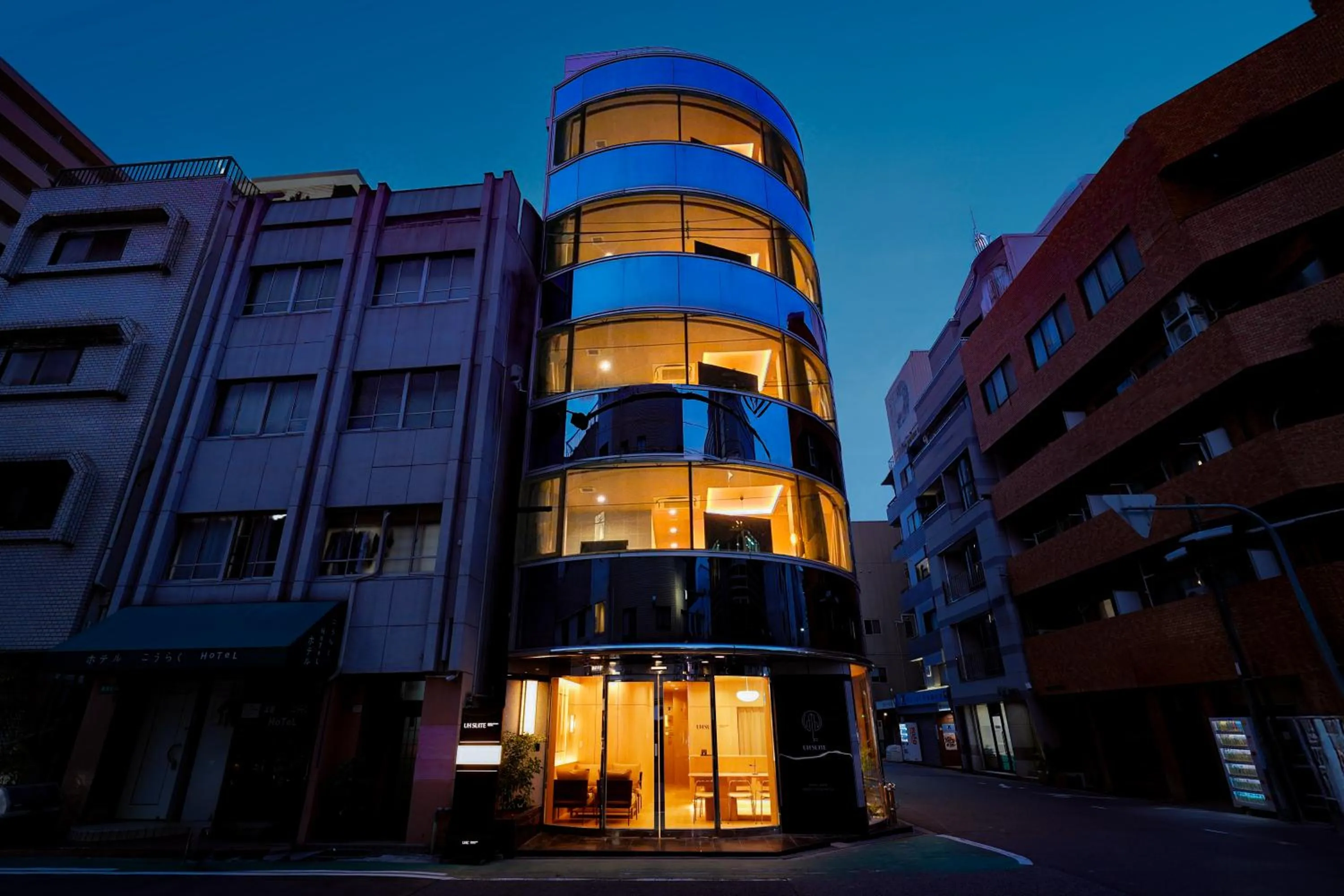 Facade/entrance in UH Suite Namba Station The Spa