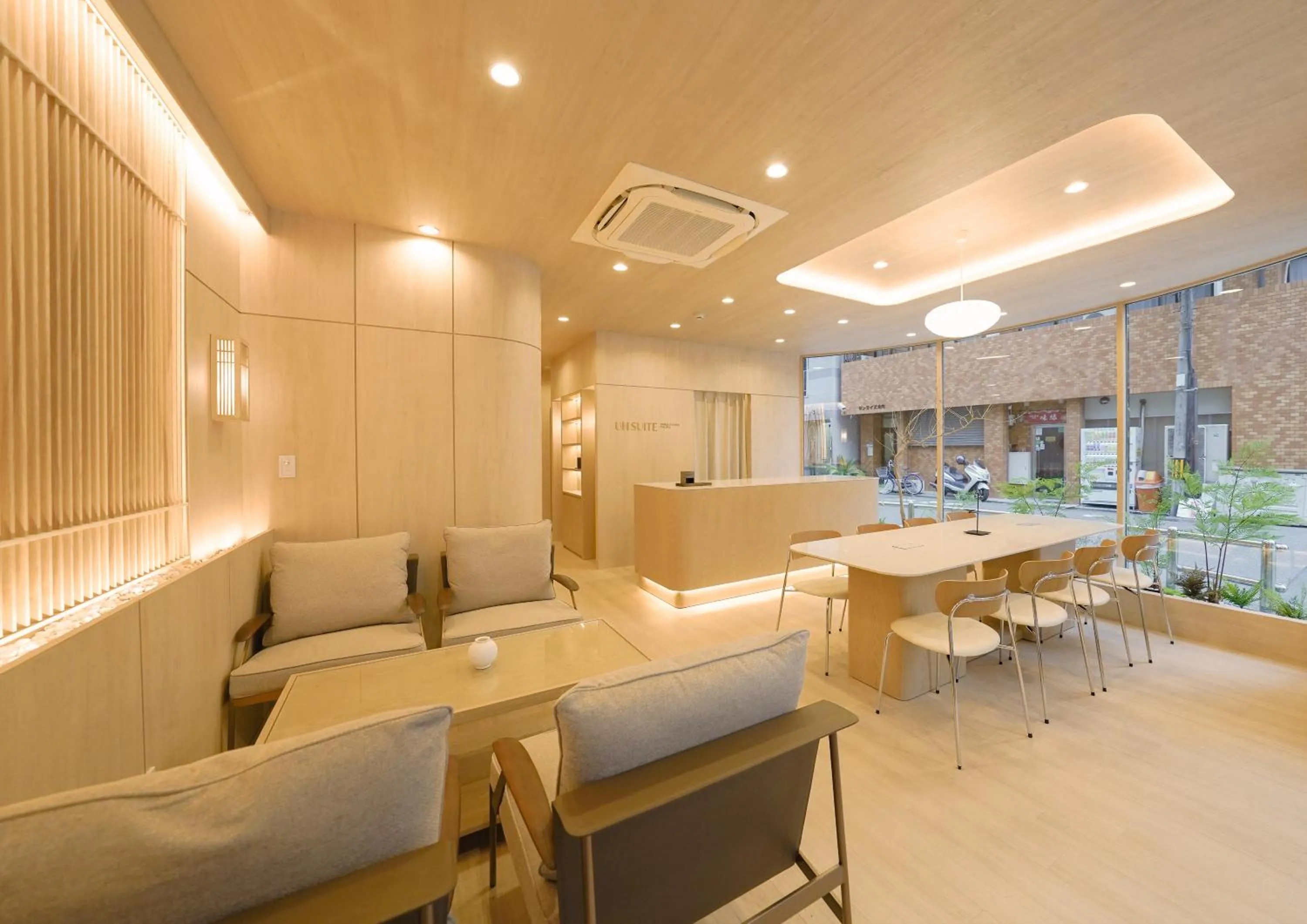 Lobby or reception in UH Suite Namba Station The Spa