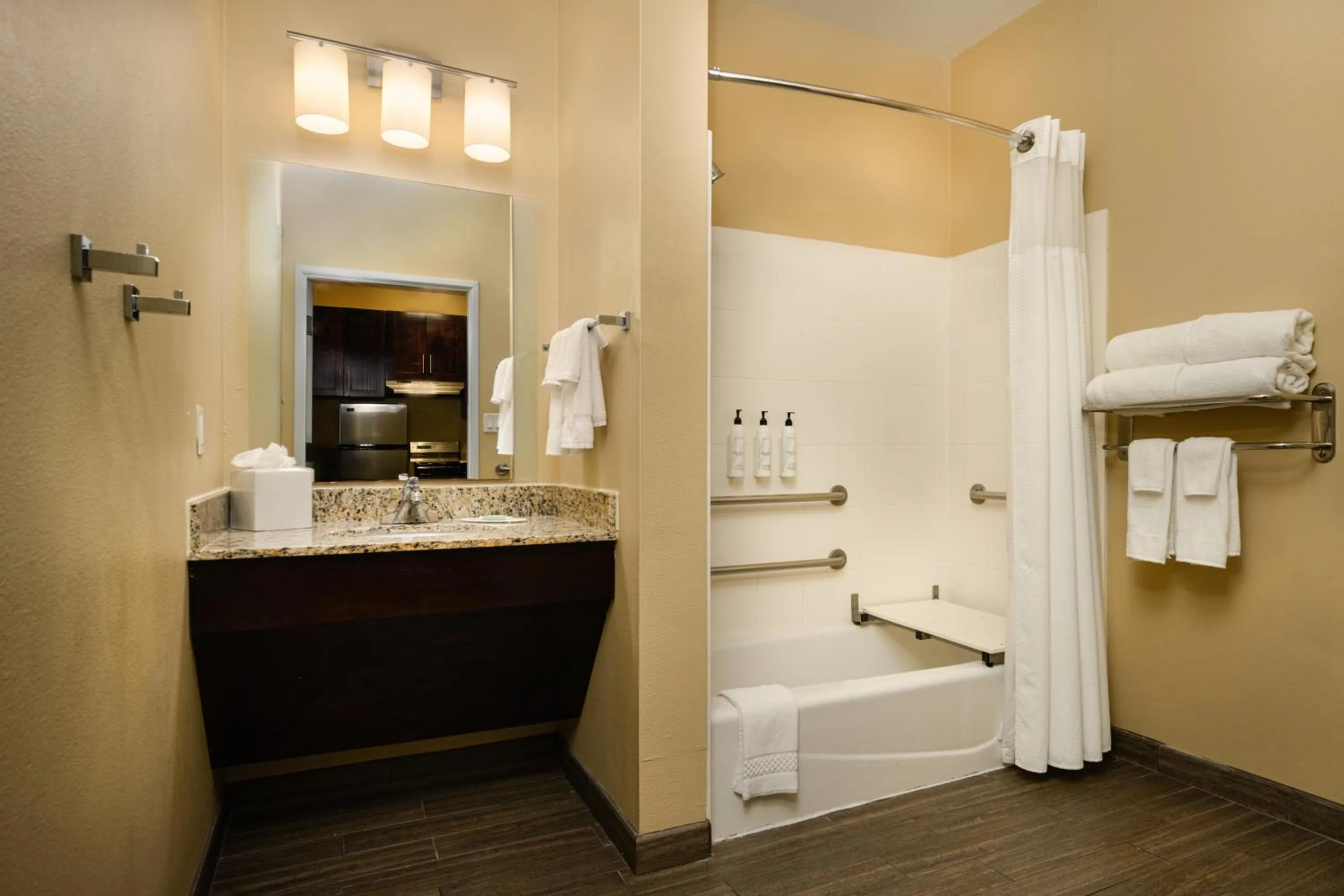 Bathroom in TownePlace Suites by Marriott Houston Galleria Area