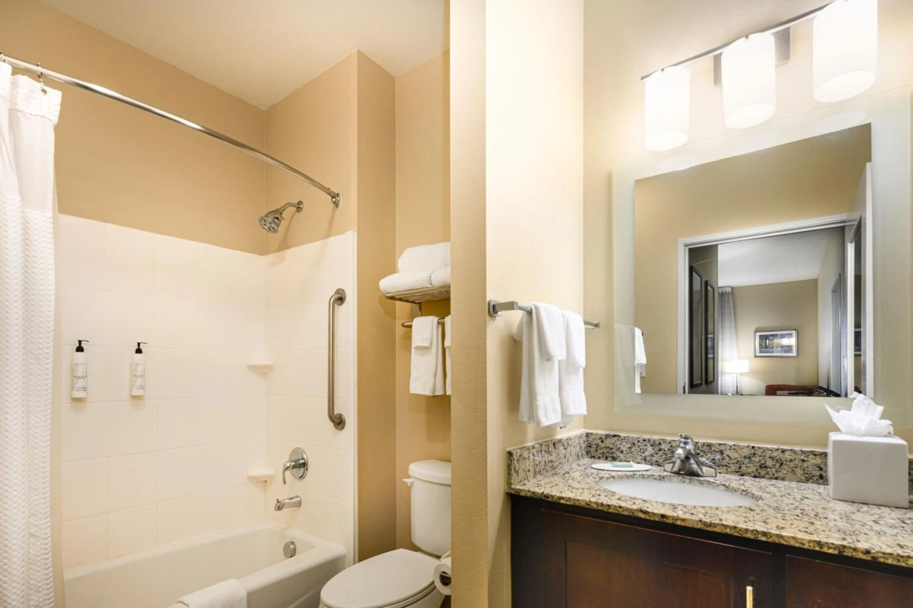 Bathroom in TownePlace Suites by Marriott Houston Galleria Area