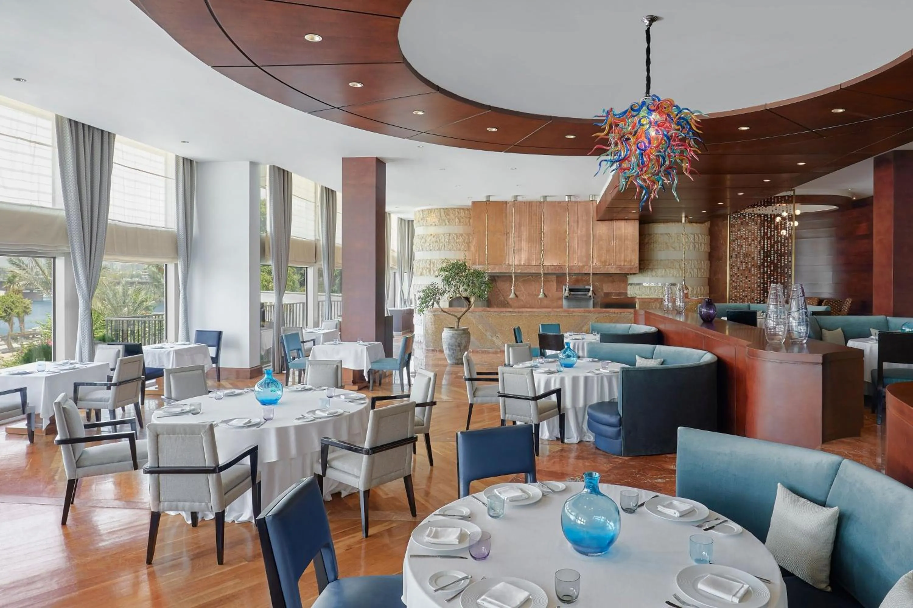 Restaurant/places to eat in The Nile Ritz-Carlton, Cairo