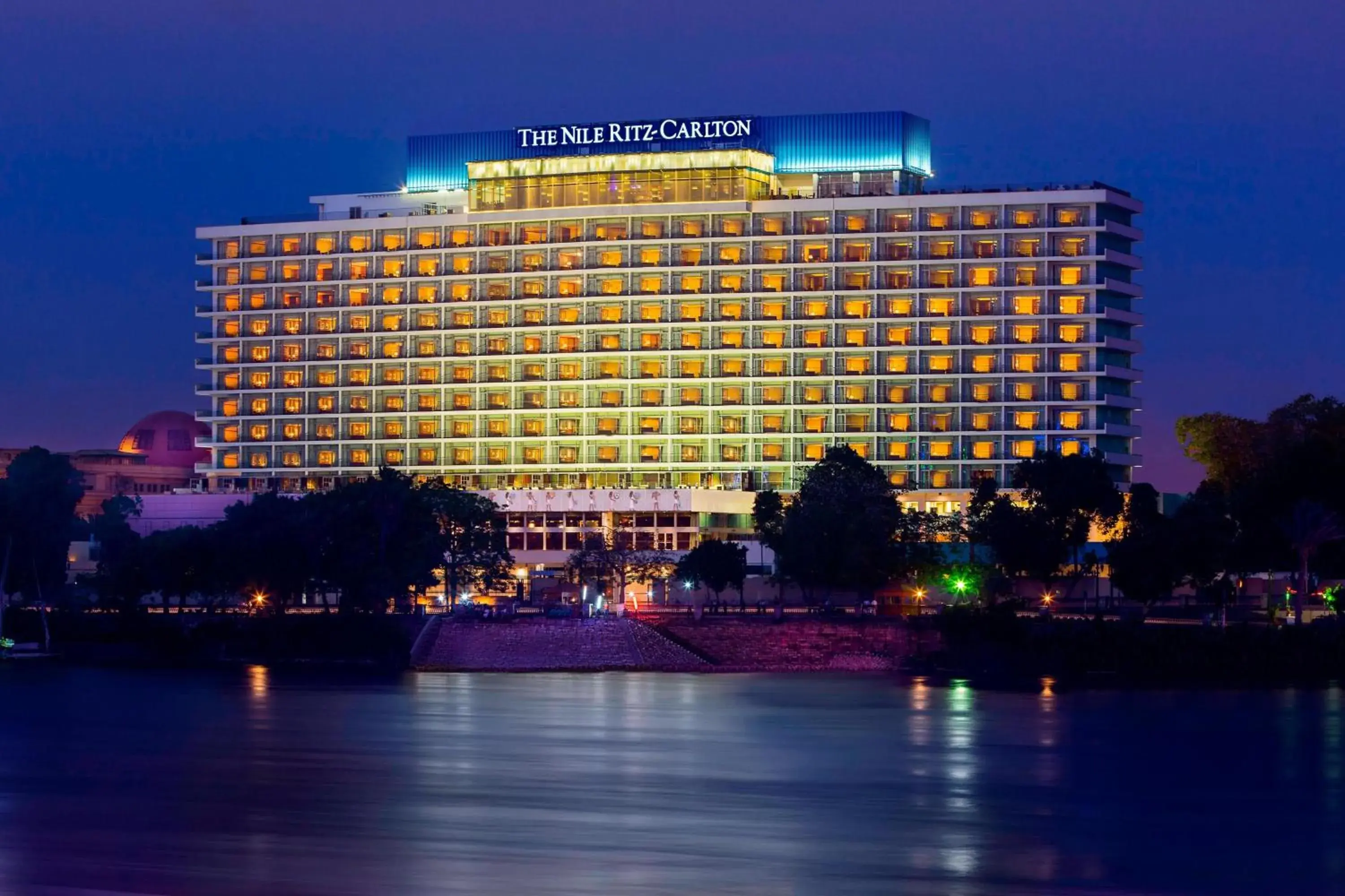 Property building in The Nile Ritz-Carlton, Cairo Property building in The Nile Ritz-Carlton, Cairo
