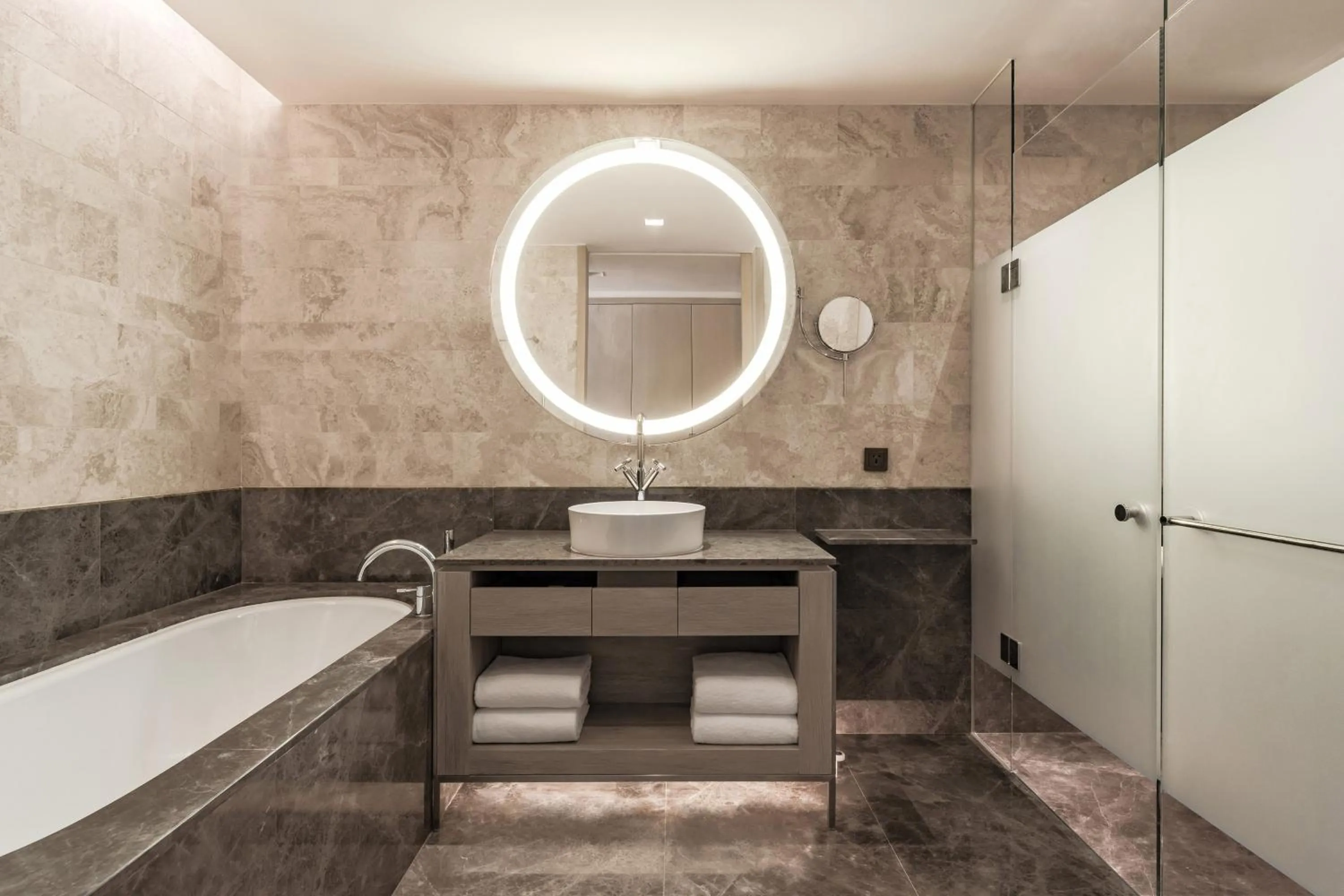 Bathroom in Taipei Marriott Hotel