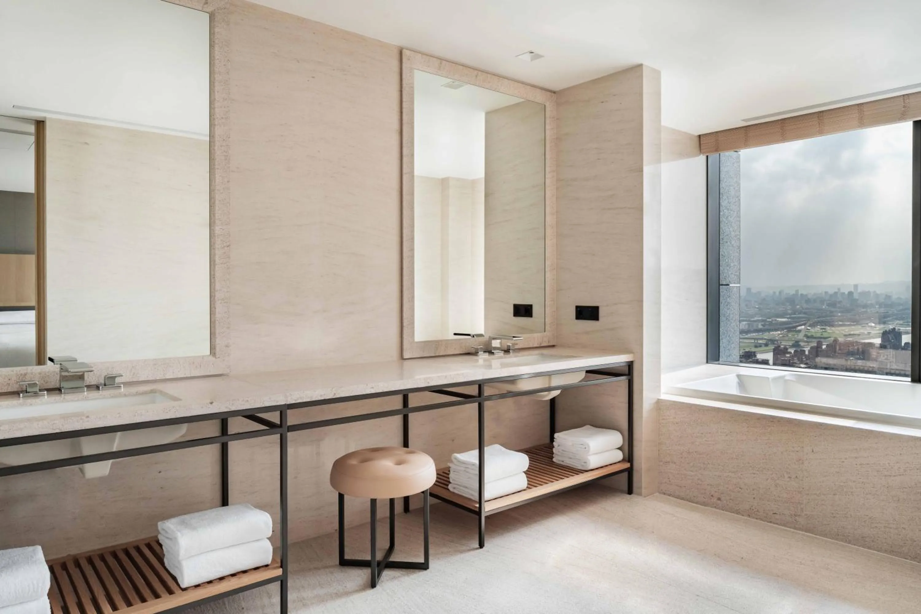 Bathroom in Taipei Marriott Hotel