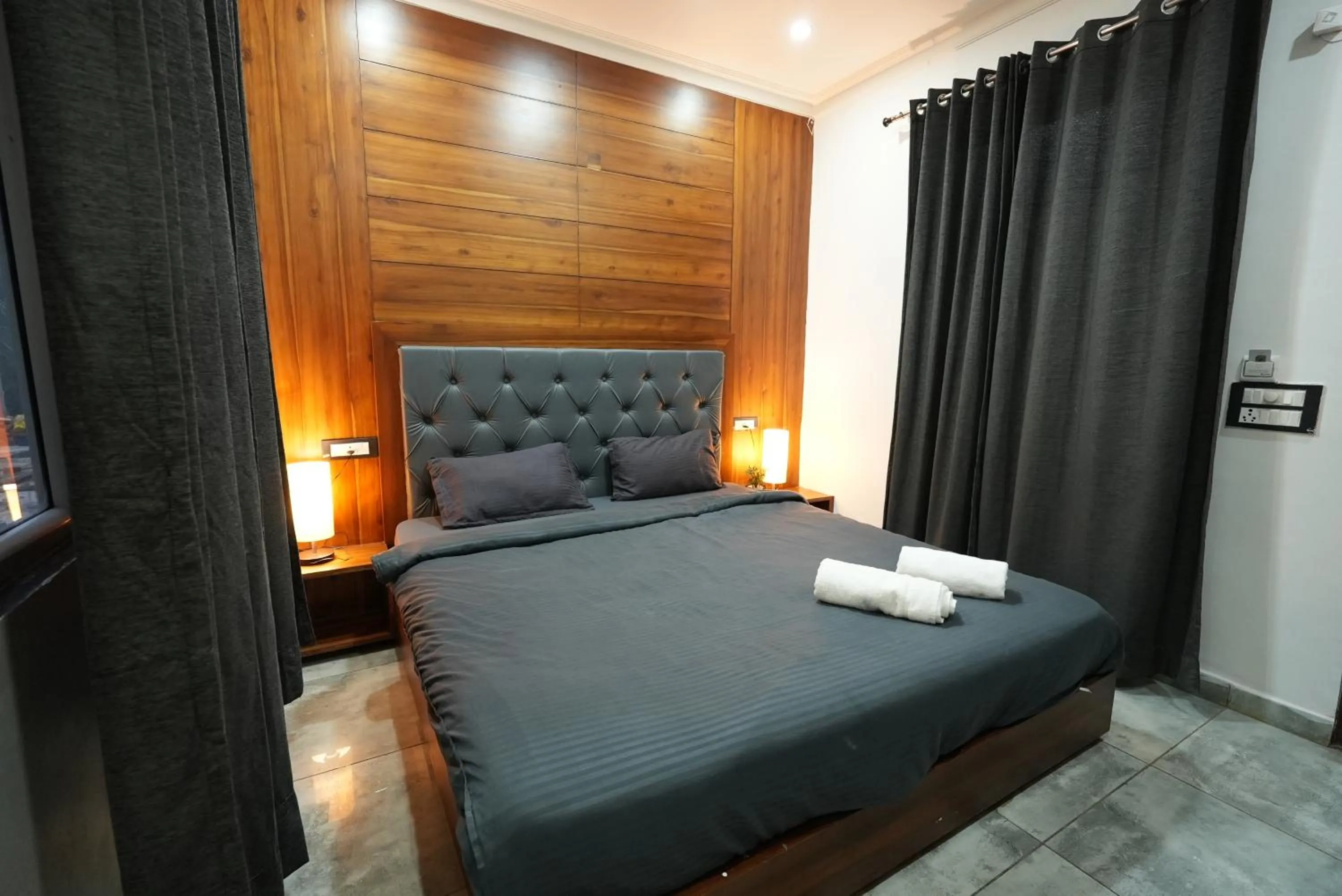 Bed in Hotel Tapovan Hills