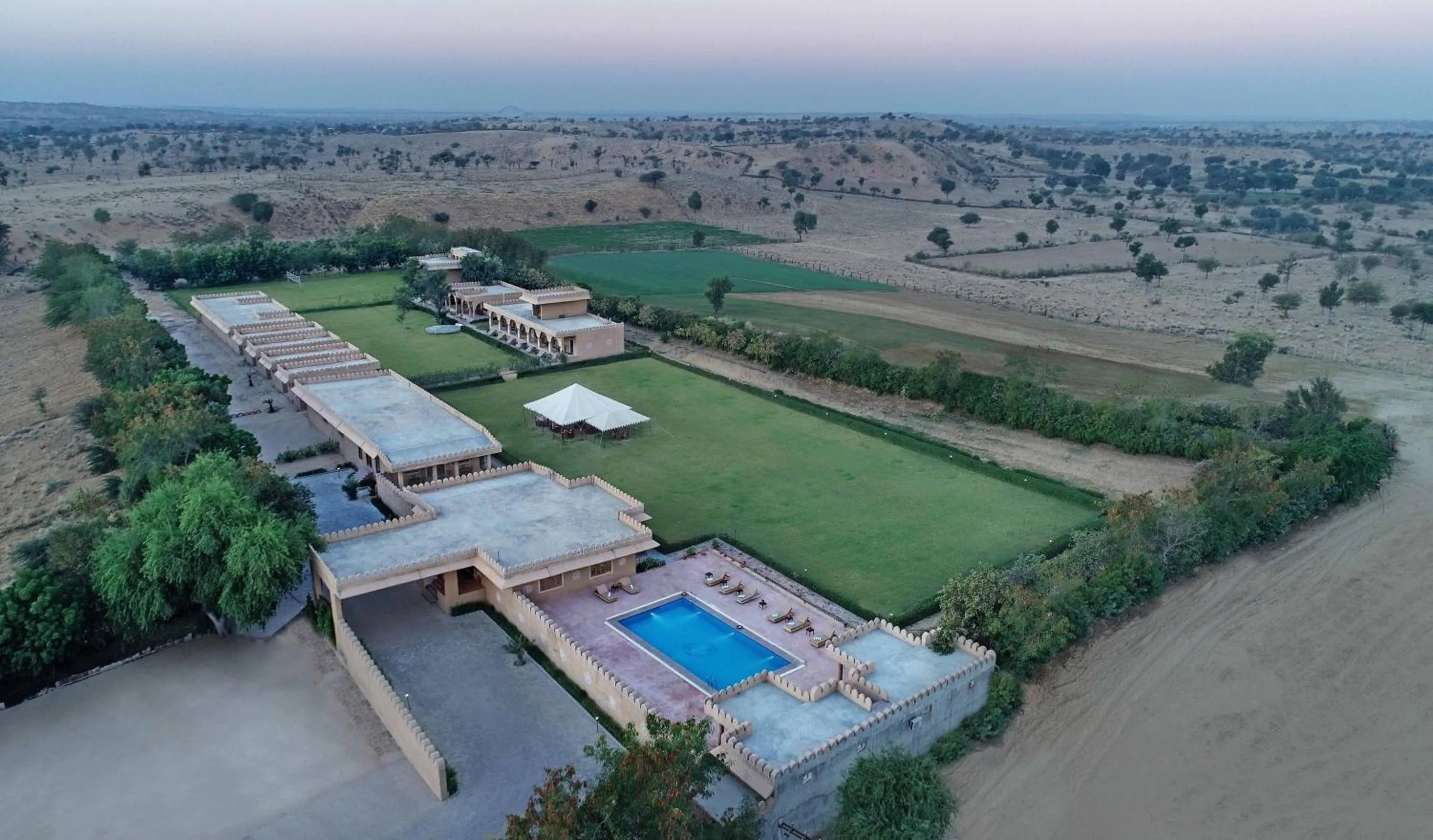 Property building in Hariyali Dhani Camps & Desert Resort With Swimming Pool, Jodhpur