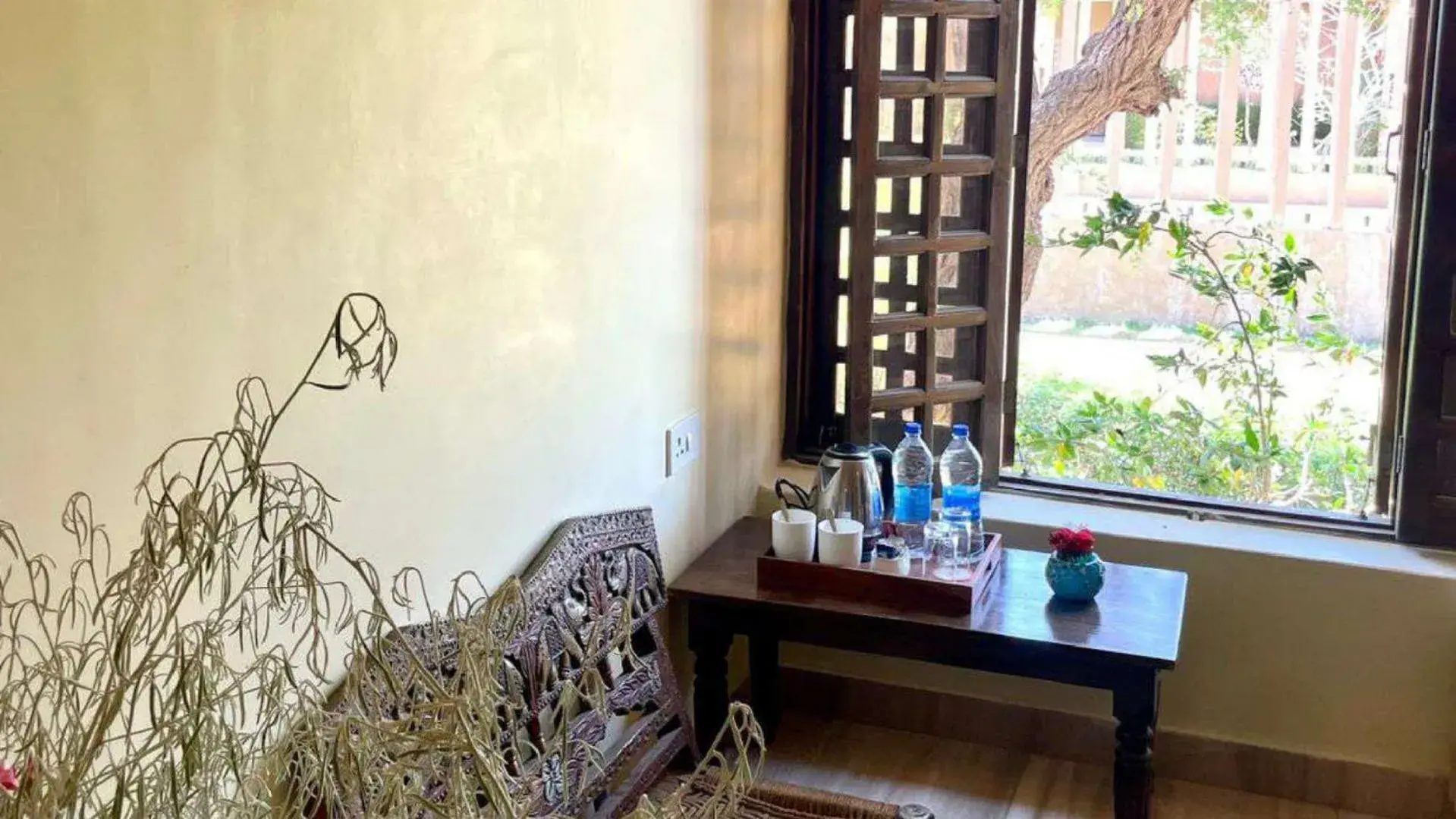 Living room in Hariyali Dhani Camps & Desert Resort With Swimming Pool, Jodhpur Living room in Hariyali Dhani Camps & Desert Resort With Swimming Pool, Jodhpur