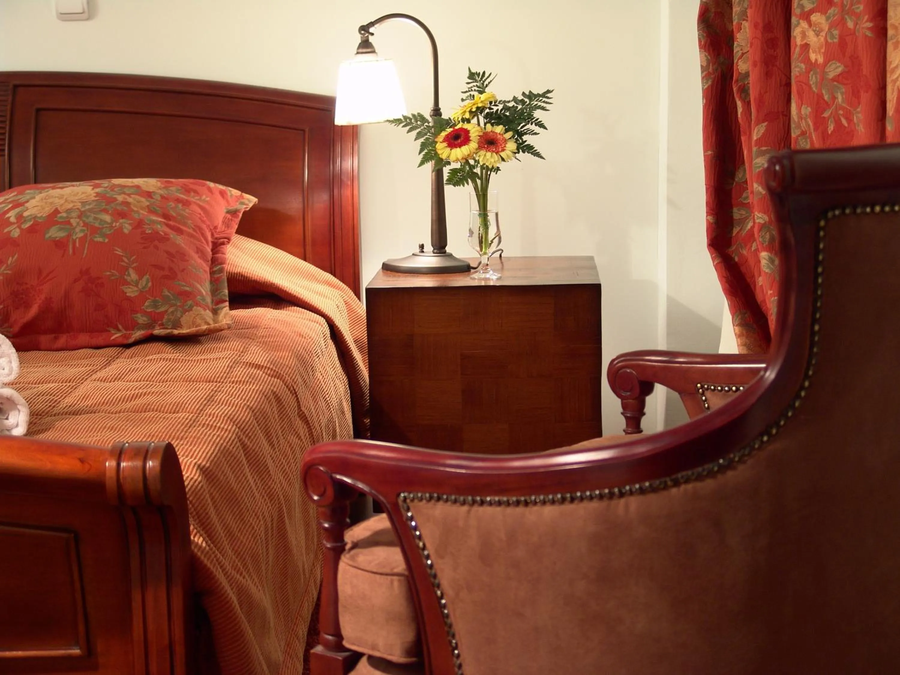 Bed in Aloni Toy Kir Thanasi Hotel & Spa