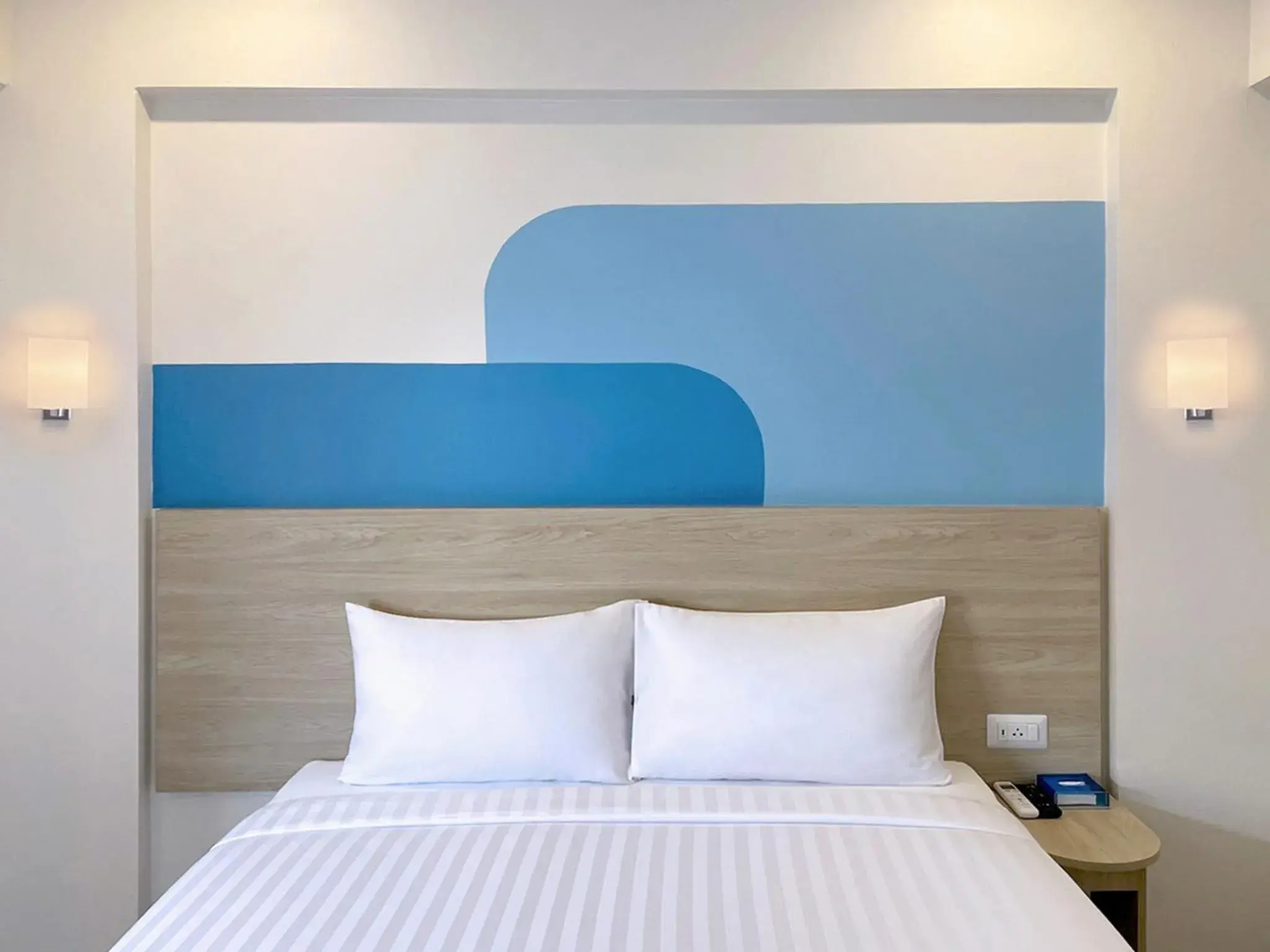 Bed in HOP INN Nakhon Si Thammarat Bed in HOP INN Nakhon Si Thammarat