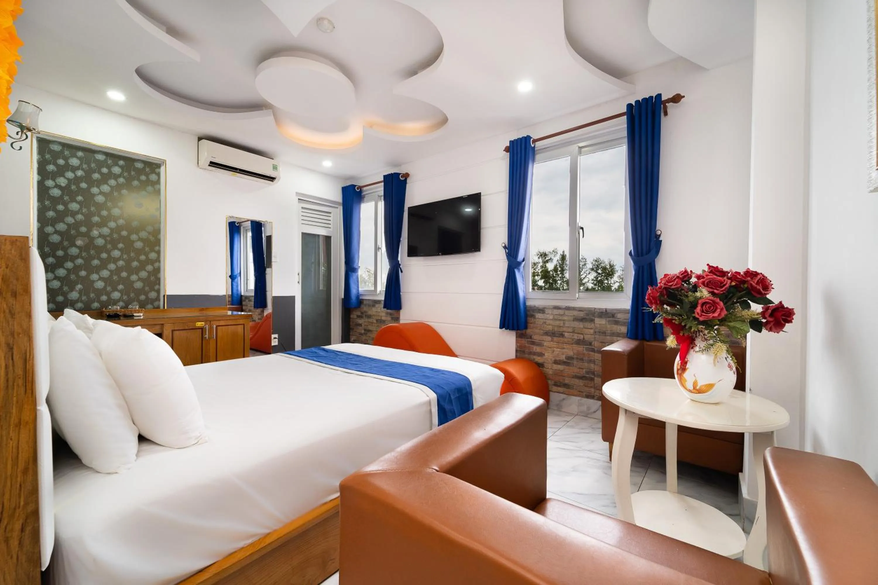 Bedroom, Bed in Collection O Sunrise Hotel Trung Son Near Lotte Mart