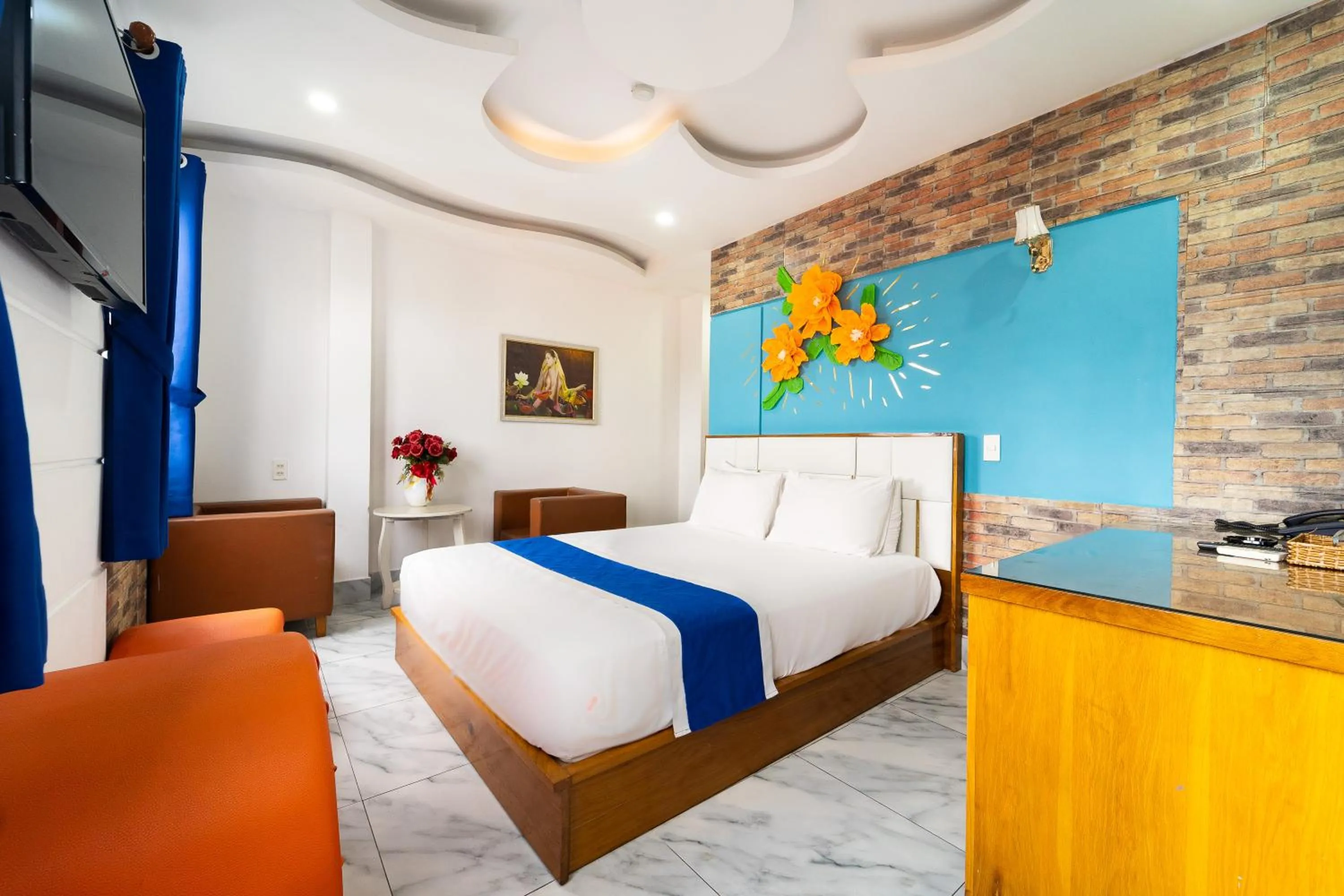 Bedroom, Bed in Collection O Sunrise Hotel Trung Son Near Lotte Mart