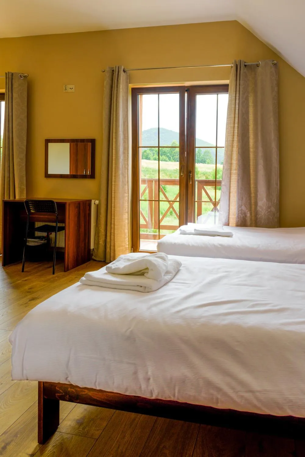 Photo of the whole room, Bed in Pod Chmielarzem