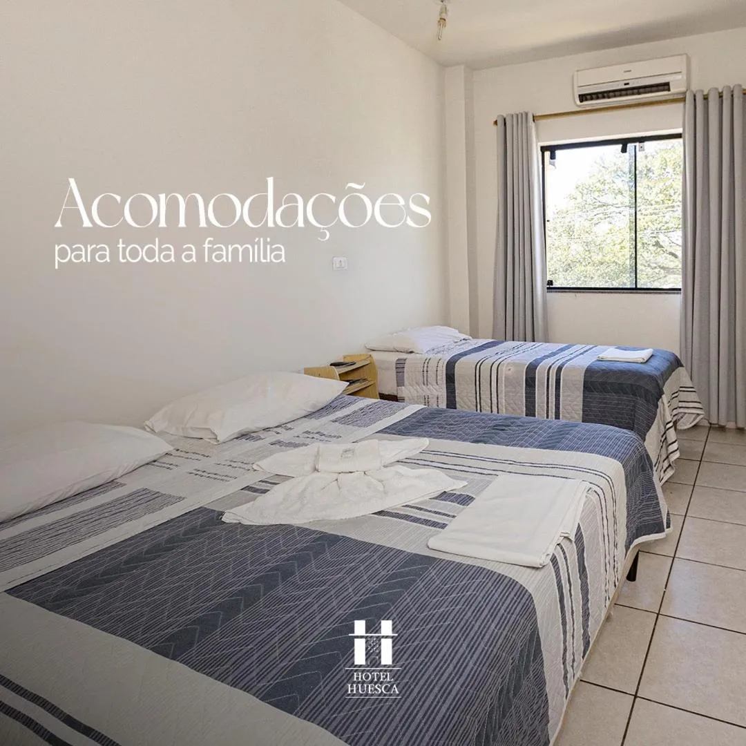 Bed in Hotel Palace Huesca