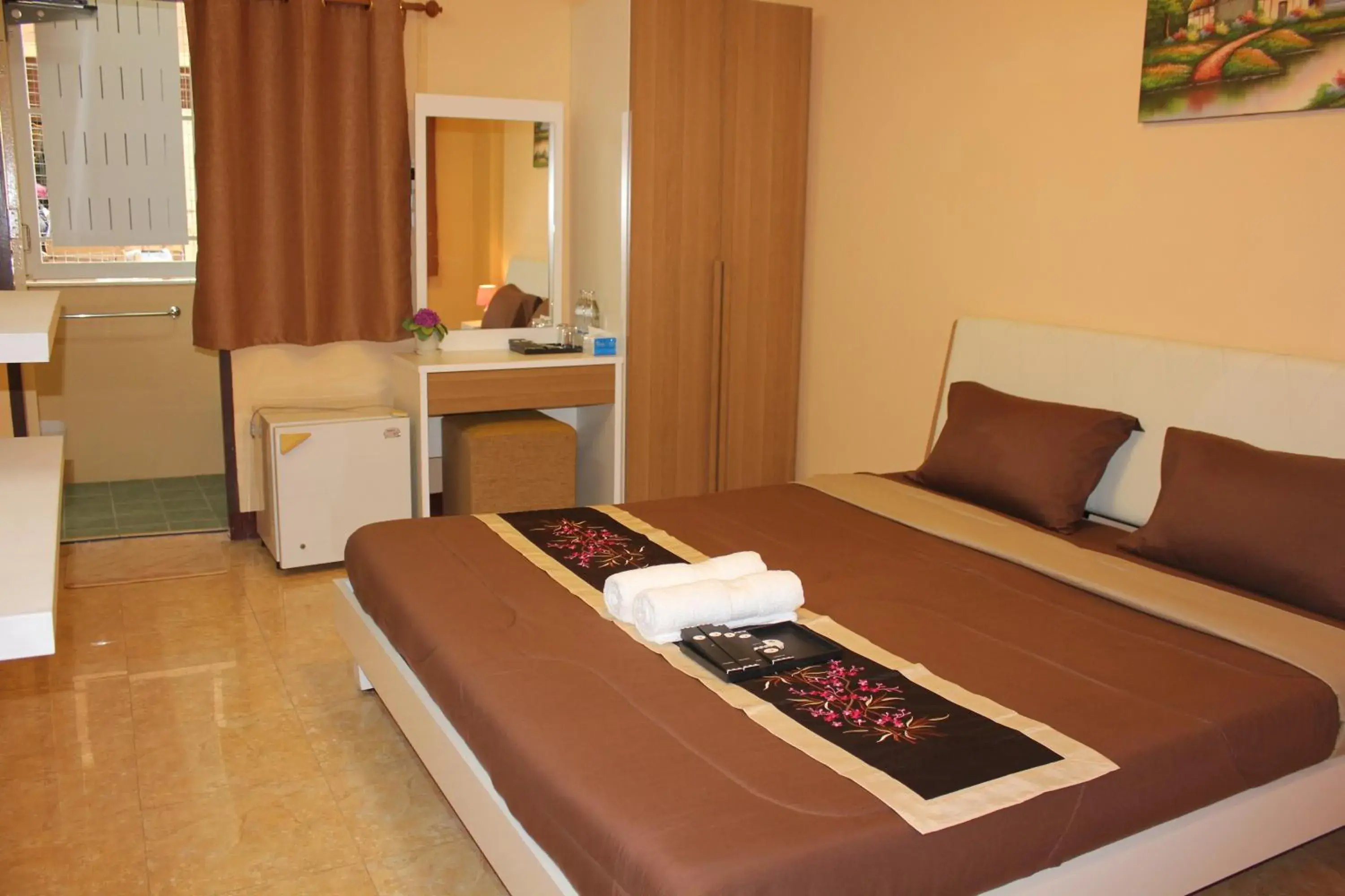 Bed in Navavilla Serviced Apartment Bed in Navavilla Serviced Apartment